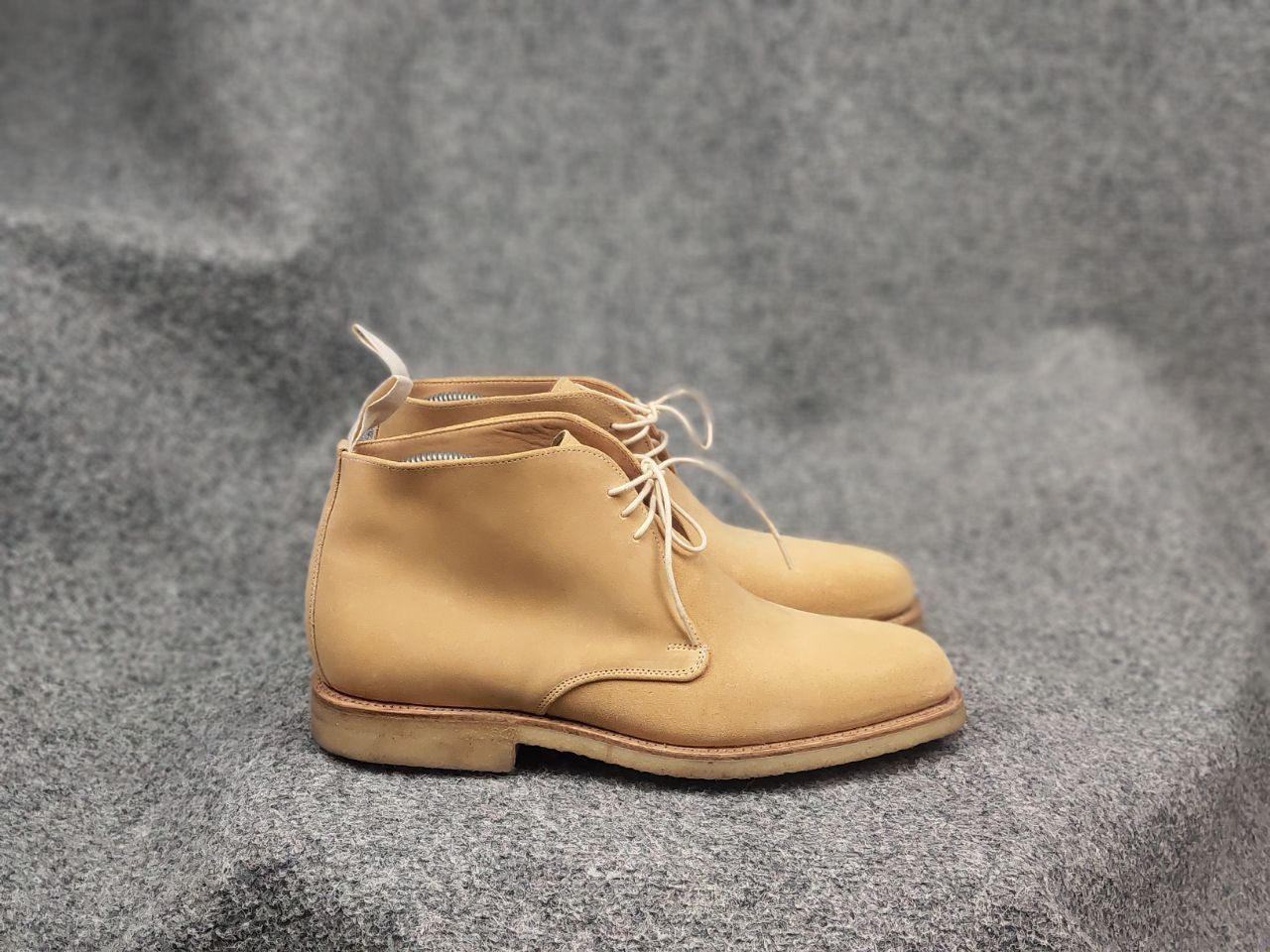 Cheaney Joseph Cheaney &Sons Desert Chukka Suede Leather Ankle Boots Size US 8 / EU 41 - 1 Thumbnail