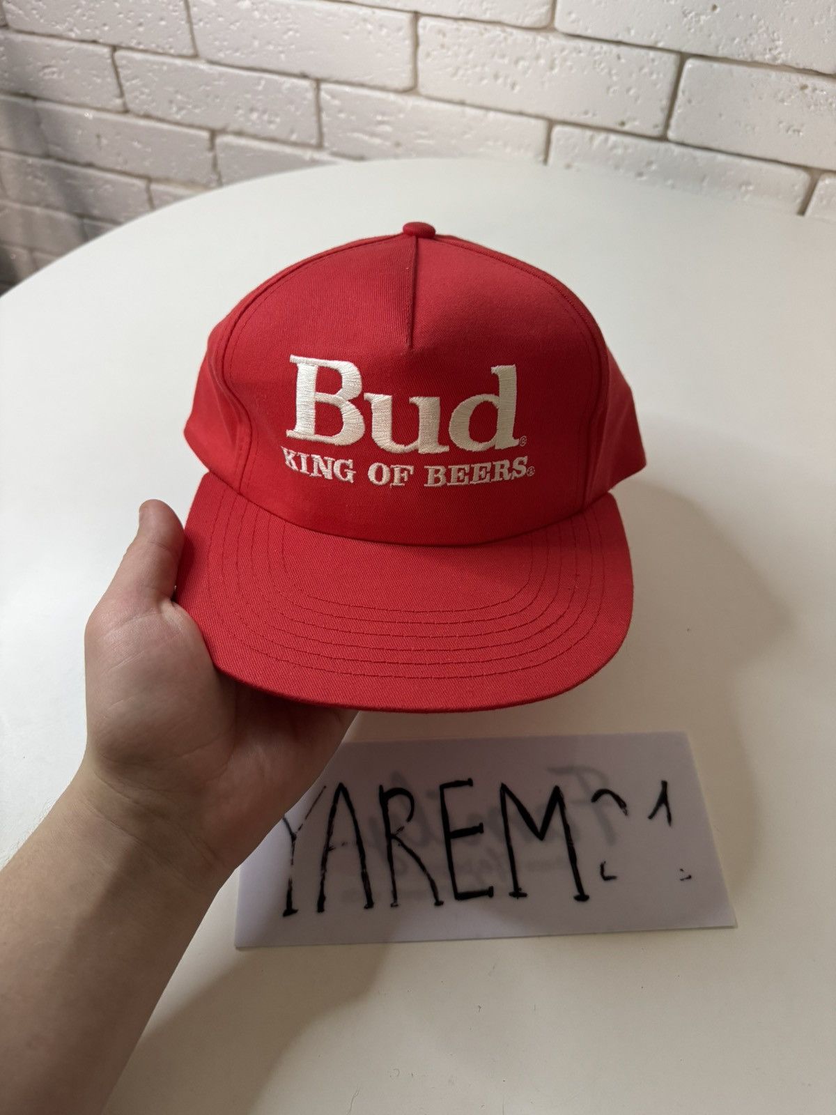Other Bud King of Beers vintage cap hat Size ONE SIZE - 2 Thumbnail