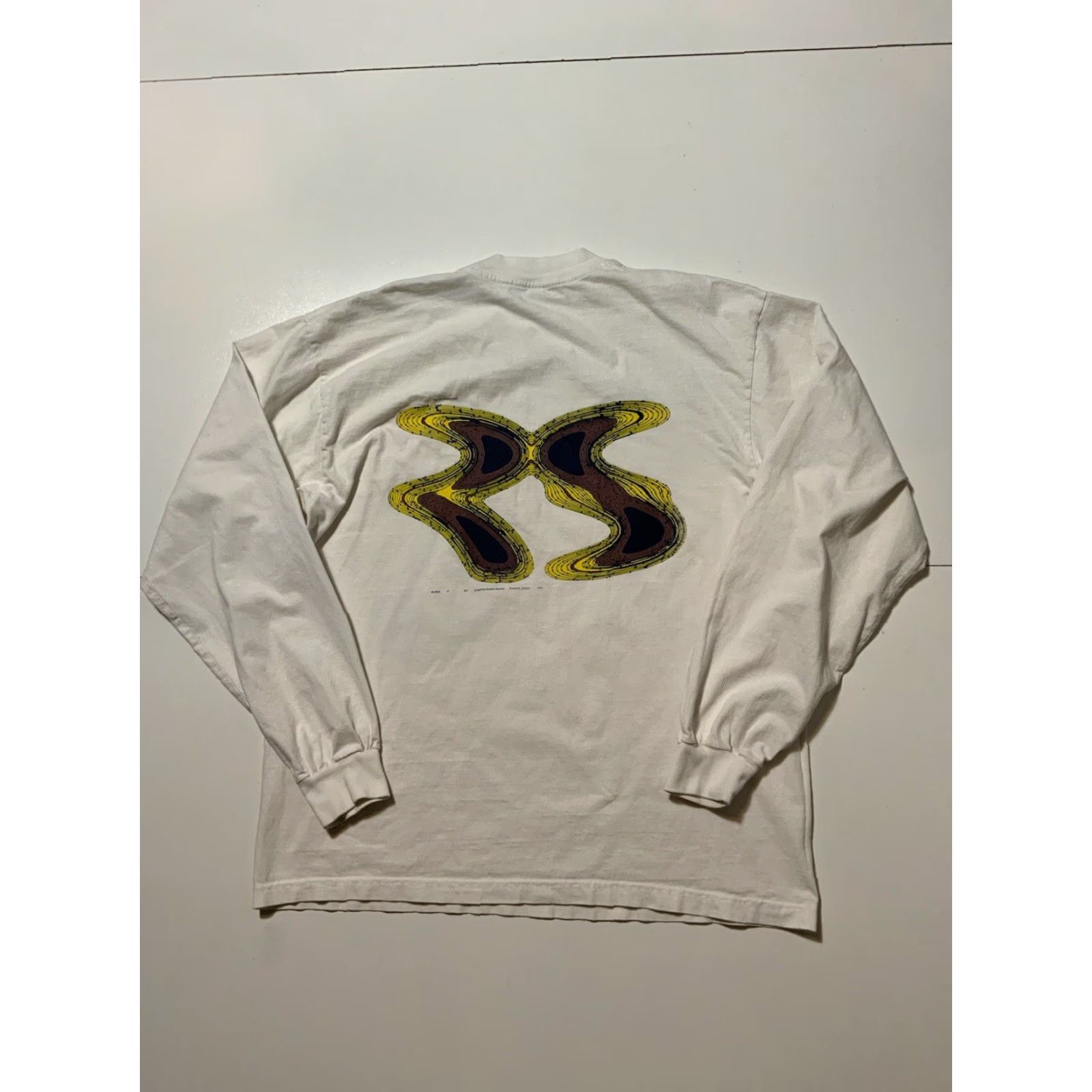Los Angeles Apparel Recess Studios Summit 2023 Portland Oregon Trail Graphic L/S White T-Shirt Sz. L Size US L / EU 52-54 / 3 - 3 Thumbnail