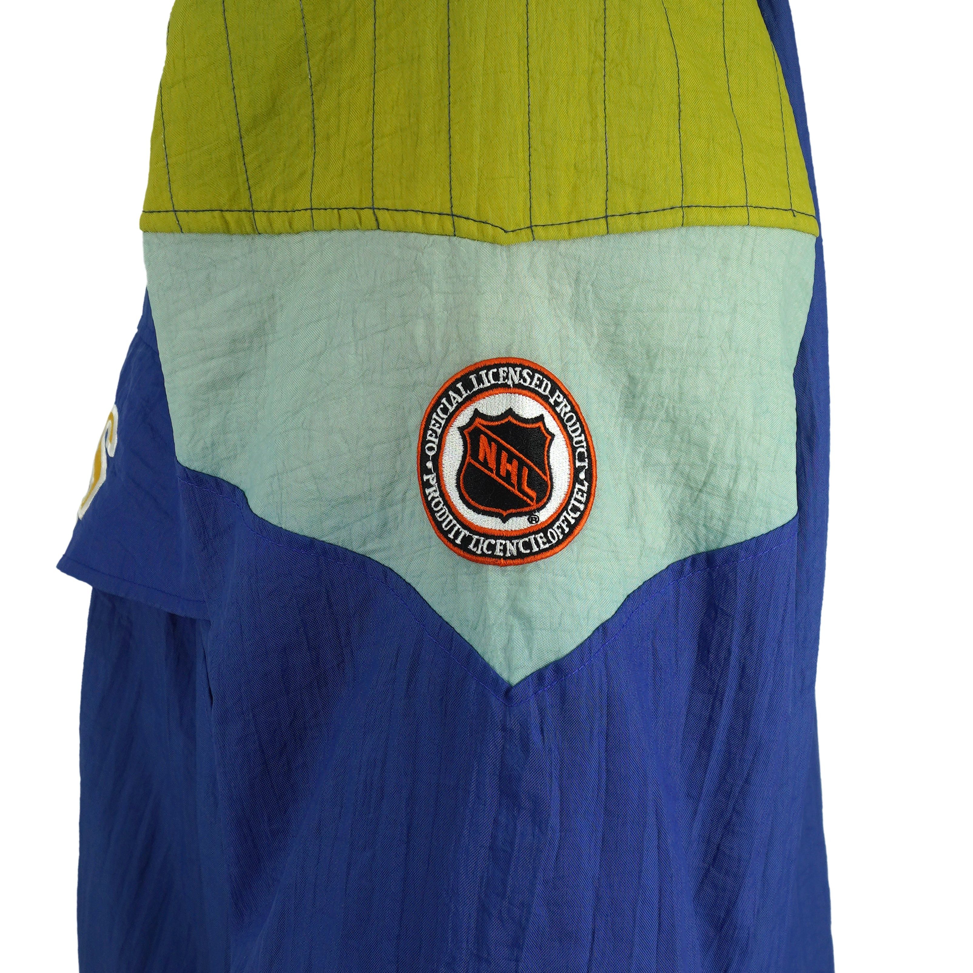 Starter Buffalo Sabres Hooded Pullover Jacket 1990s Size US XL / EU 56 / 4 - 4 Thumbnail