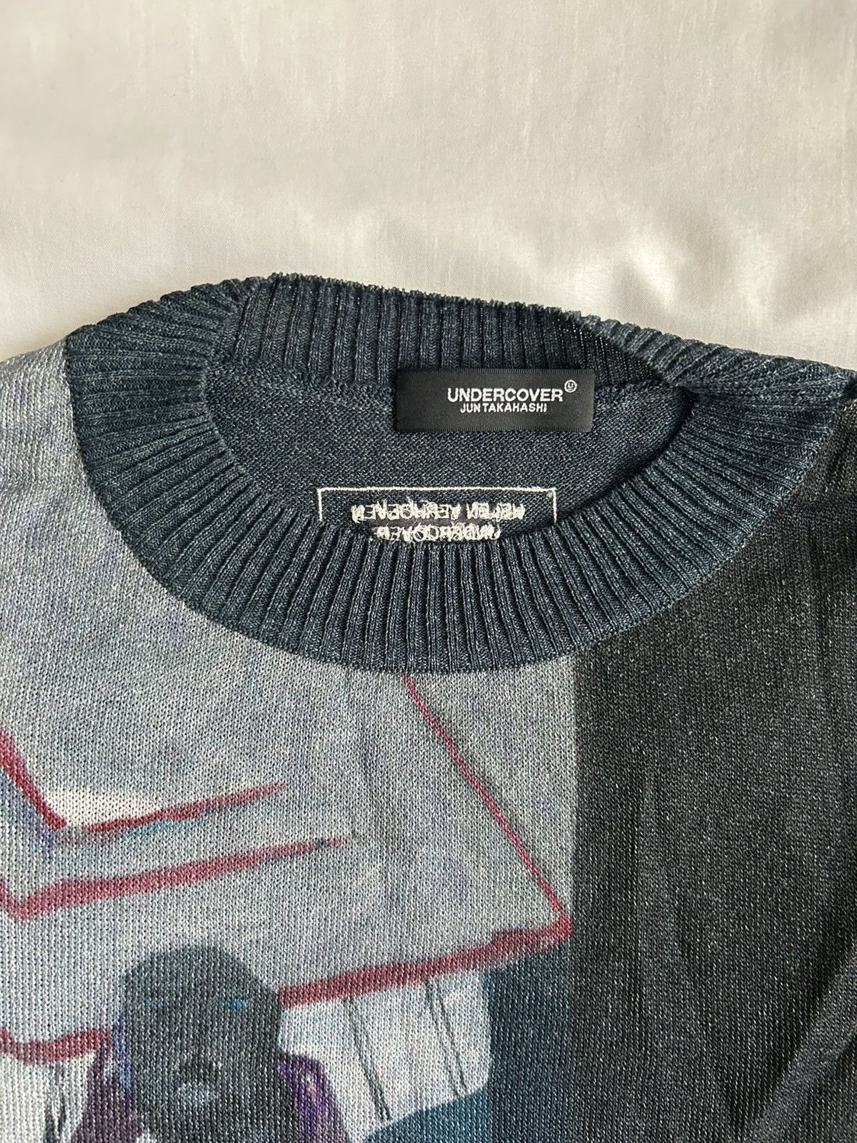 Undercover Undercover Knit Rayon Sweater Paper Japan UC1D4905 Size US XL / EU 56 / 4 - 6 Thumbnail