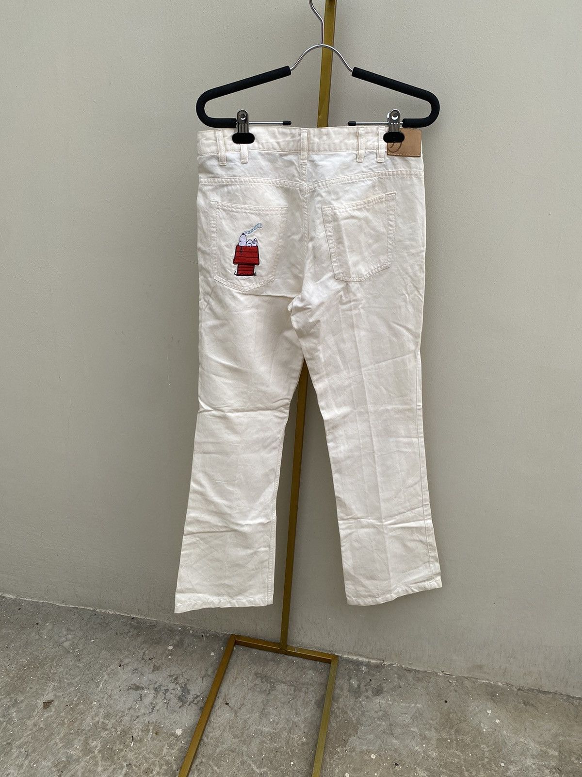 Tornado Mart 1990s Castelbajac x Peanuts - Bootcut Pants Size US 30 / EU 46 - 2 Thumbnail