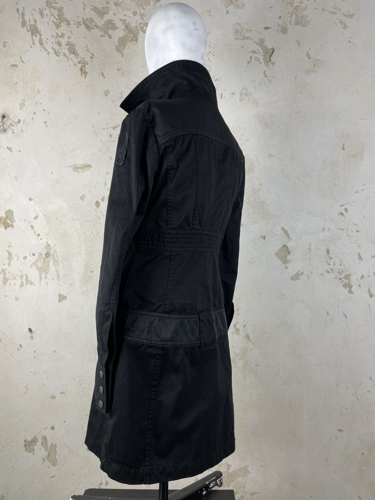 Diesel Diesel 2000s Rising Sun Long Moto Jacket Size M / US 6-8 / IT 42-44 - 6 Thumbnail