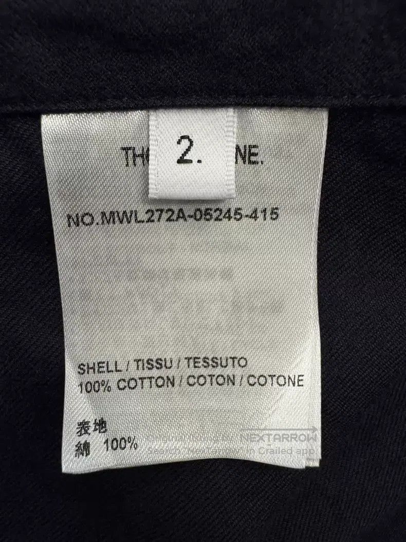 Thom Browne Thom Browne Flannel Four-Stripe Shirt Size US M / EU 48-50 / 2 - 5 Thumbnail