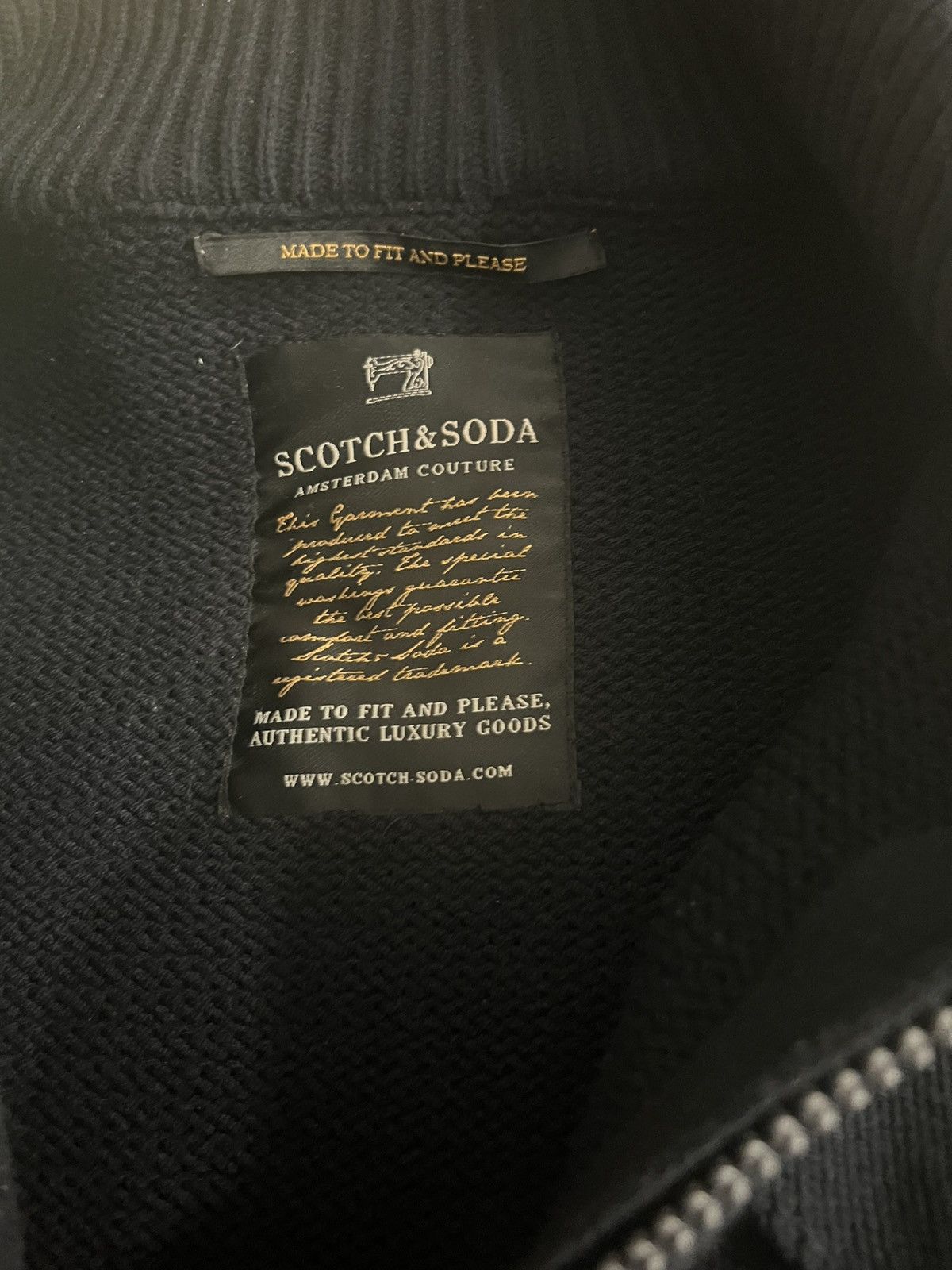 Scotch & Soda Scotch & soda knitted sweater hoodie/jacket Size US M / EU 48-50 / 2 - 8 Thumbnail