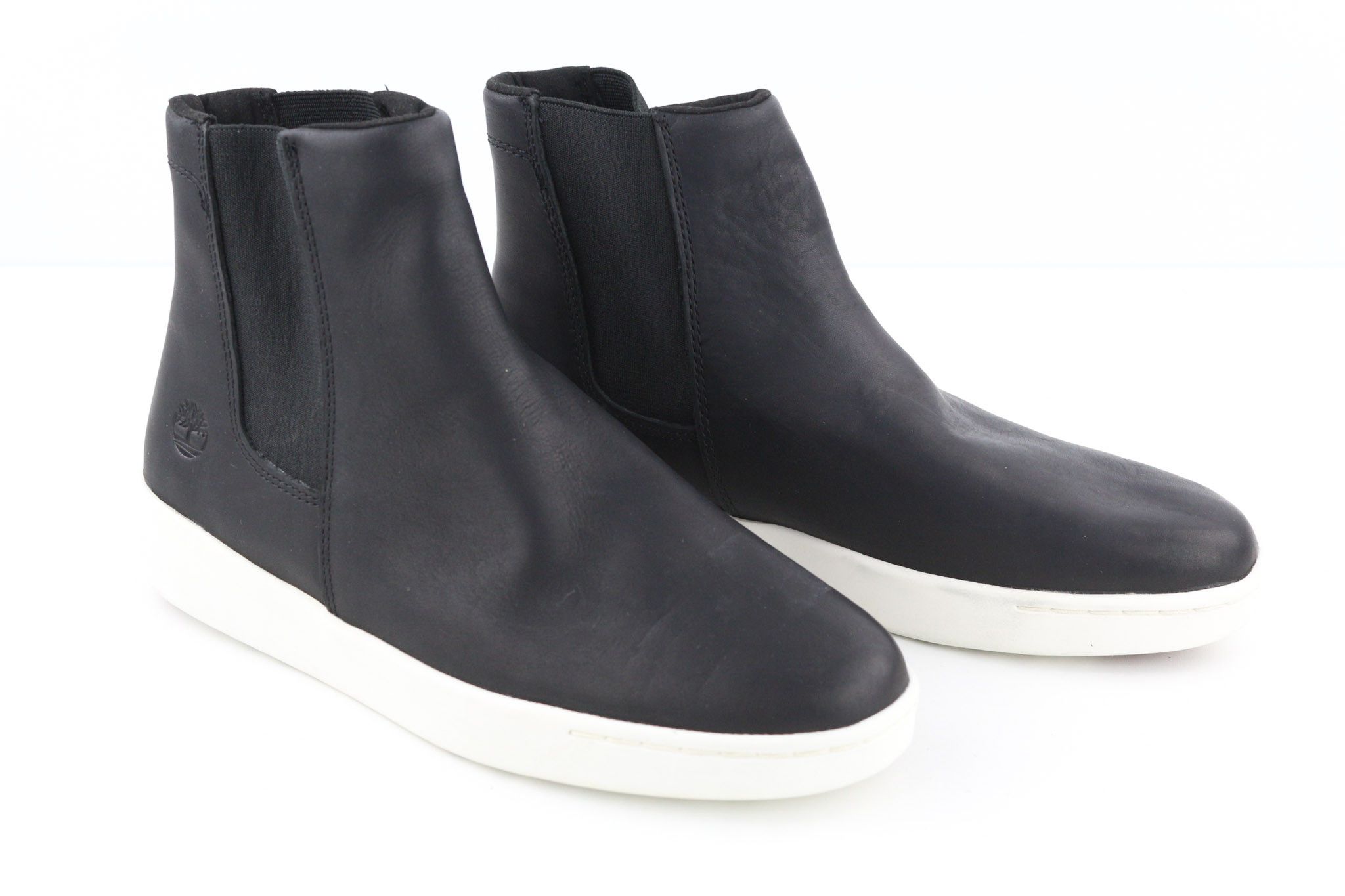 Timberland A2FUS UK6.5 Leather Black Side Panels ReBOTL Boots 79929 Size US 7 / IT 37 - 1 Thumbnail