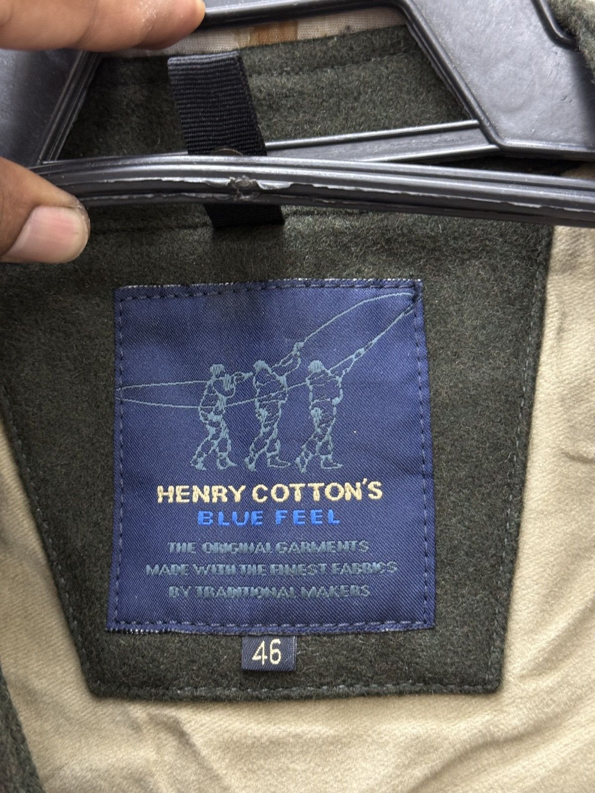 Henry Cotton's × Vintage 🔥🔥🔥STEALS HENRY COTTONS BLUE FEEL VEST Size US S / EU 44-46 / 1 - 8 Thumbnail