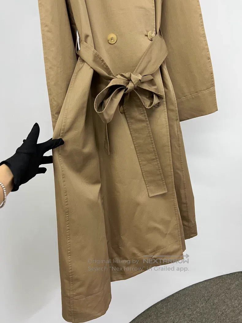 The Row The Row Long trench coat with khaki ribbon Size S / US 4 / IT 40 - 8 Thumbnail