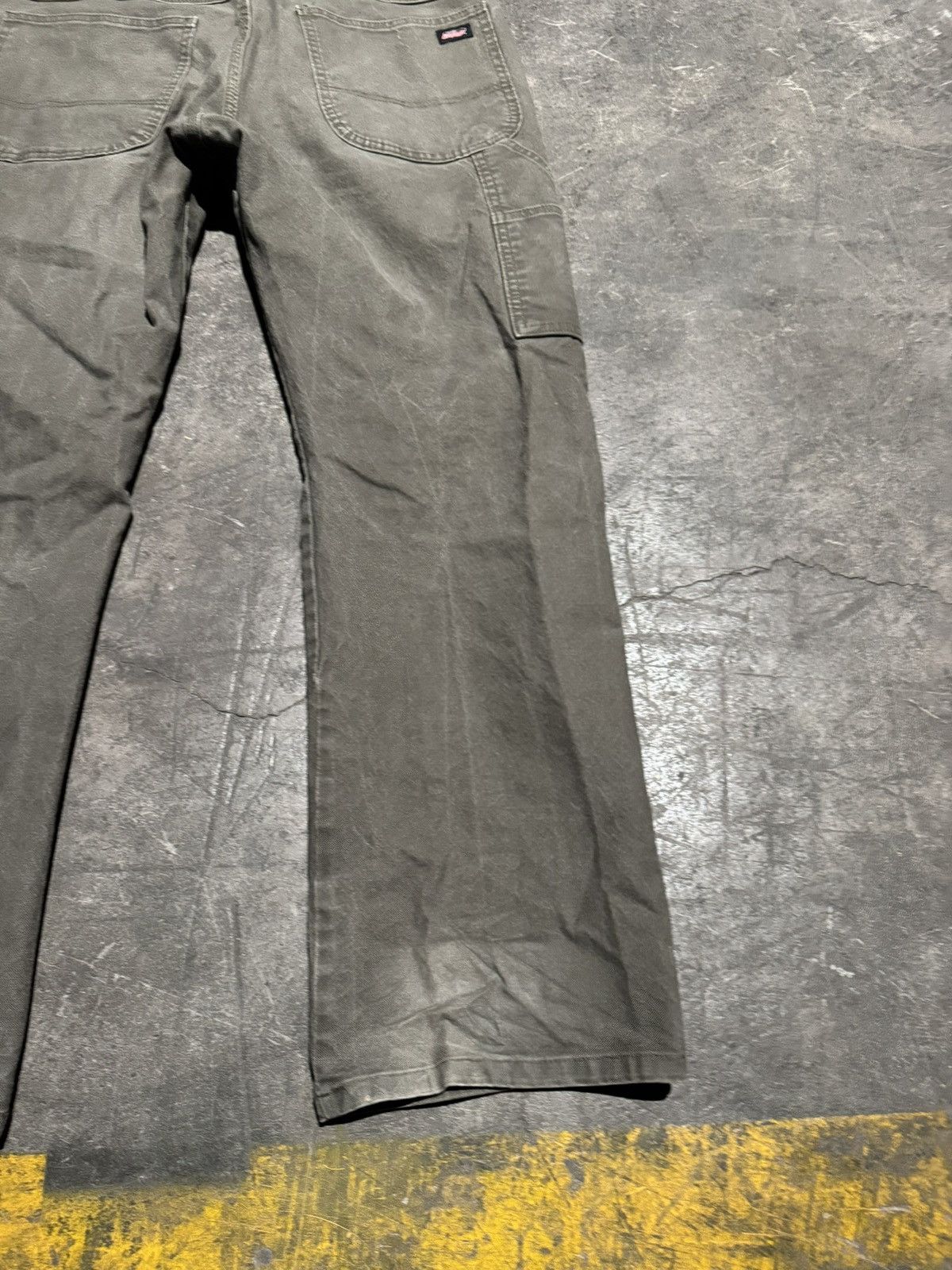 Dickies × Vintage Vintage Dickies Gray Carpenter Work Pants 34x34 Size US 34 / EU 50 - 22 Thumbnail