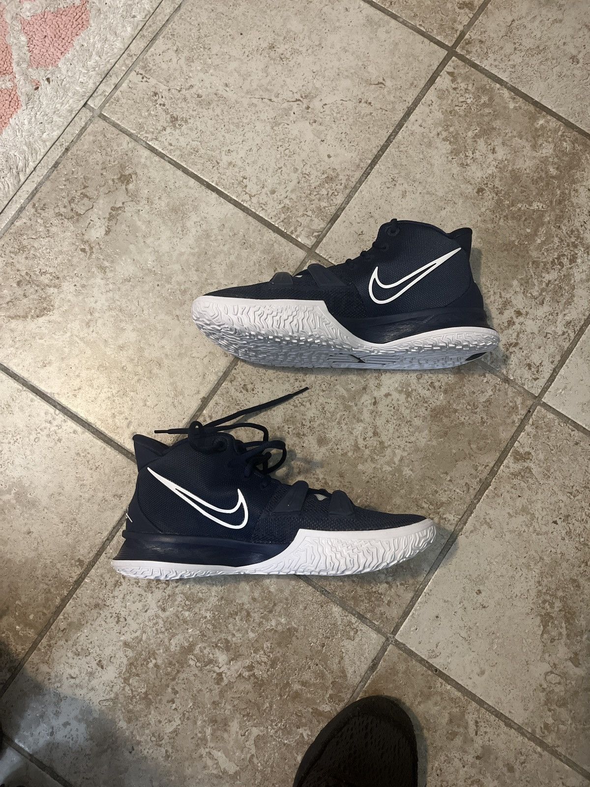 Nike Nike Kyrie 7 TB “Midnight Navy” Size US 11 / EU 44 - 3 Thumbnail