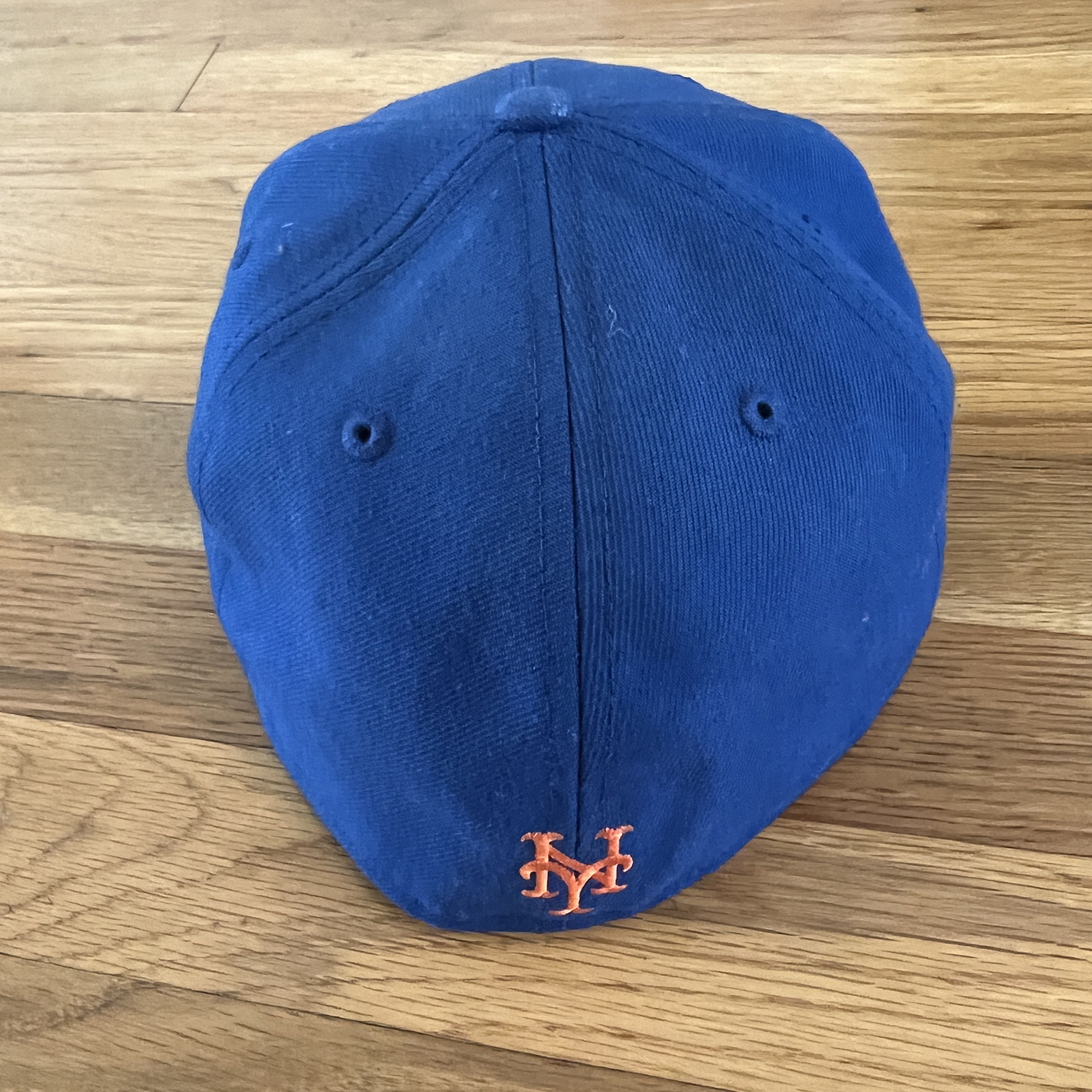 New Era New York Mets Paint Drip Fitted Wool 59Fifty Hat - 7.5 Size ONE SIZE - 4 Thumbnail