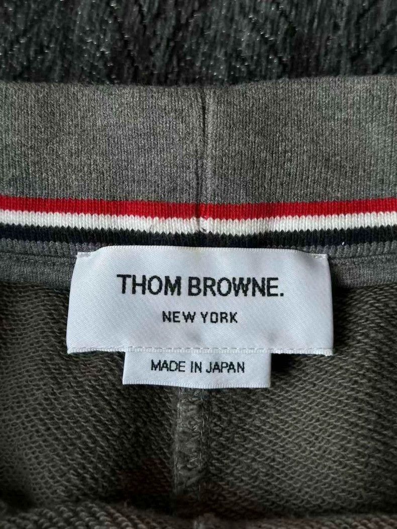 Thom Browne Thom Browne Grey knitted tracksuit pants Size US 26 / EU 42 - 2 Thumbnail