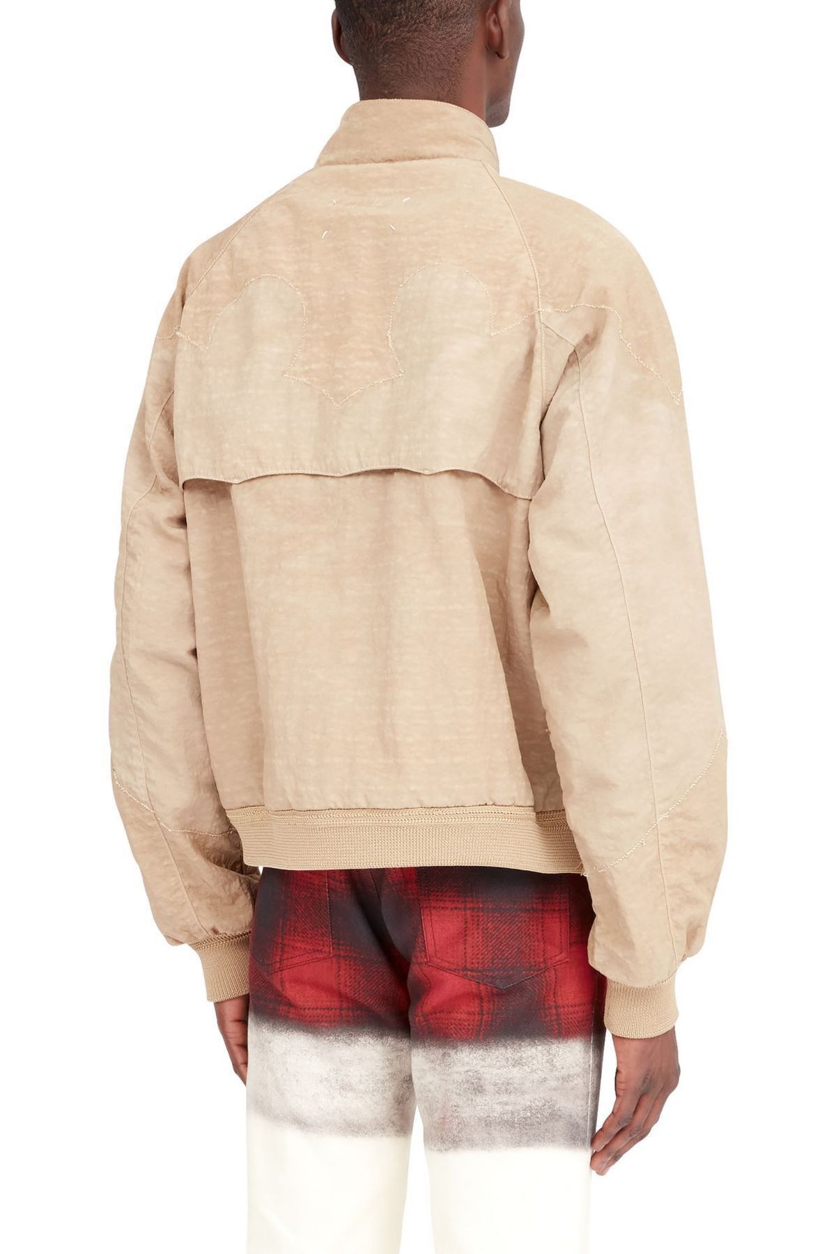 Maison Margiela o1w1db10126 Yoke Canvas Jacket in Beige Size US XL / EU 56 / 4 - 2 Thumbnail