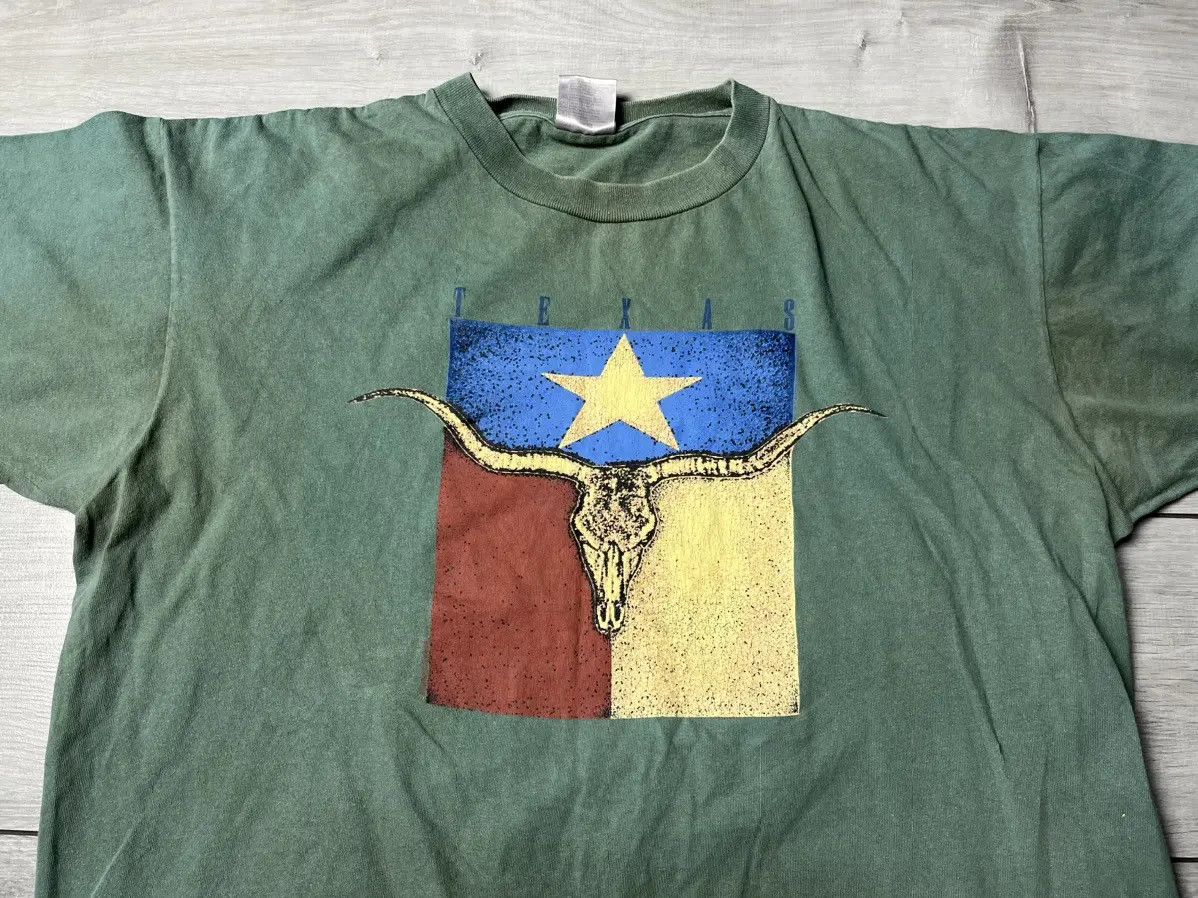 Band Tees Vintage Texas tshirt 90s american size XLarge Size US XL / EU 56 / 4 - 3 Thumbnail