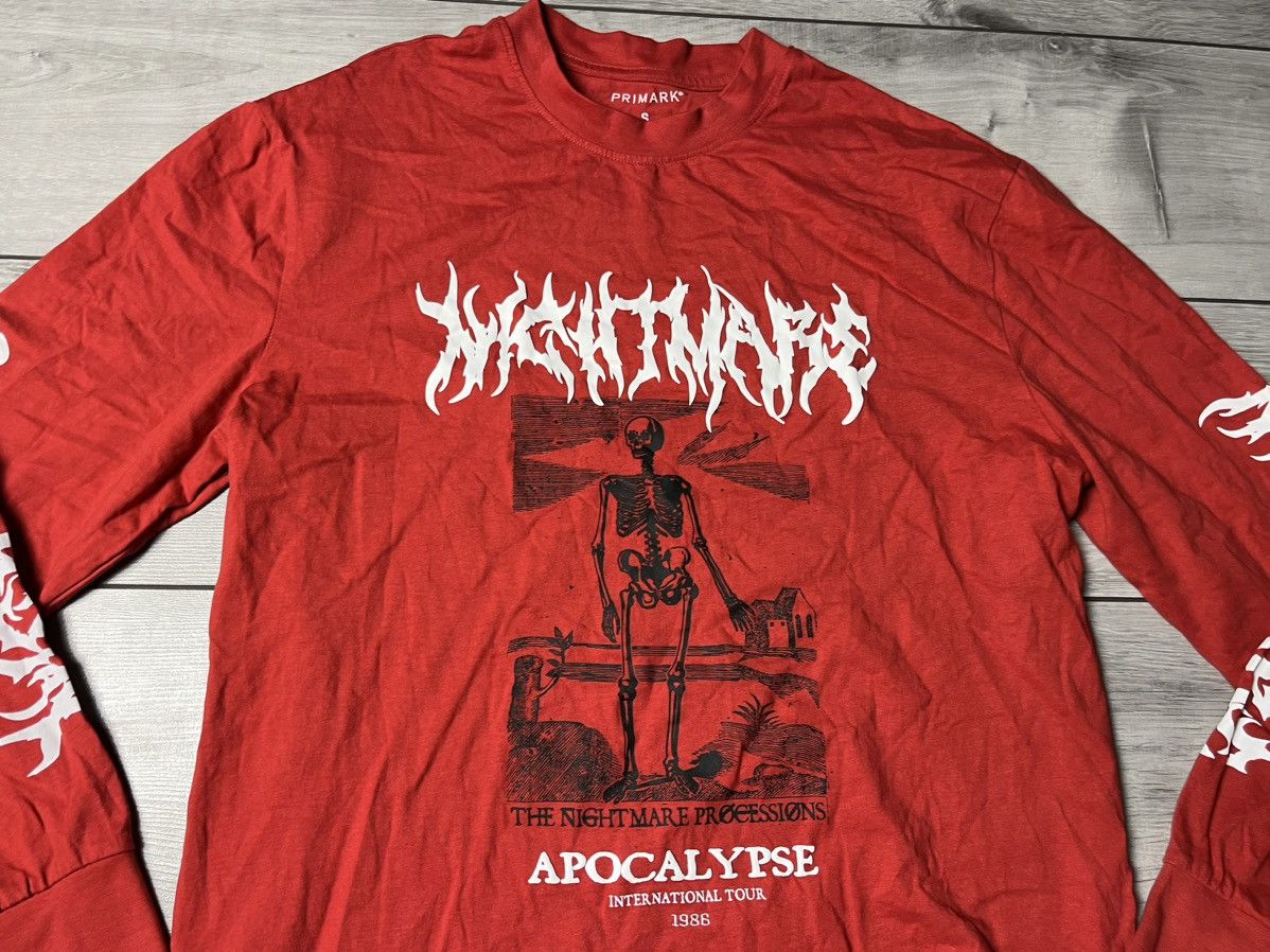Band Tees The nightmare procession long sleeve skull size Small Size US S / EU 44-46 / 1 - 3 Thumbnail