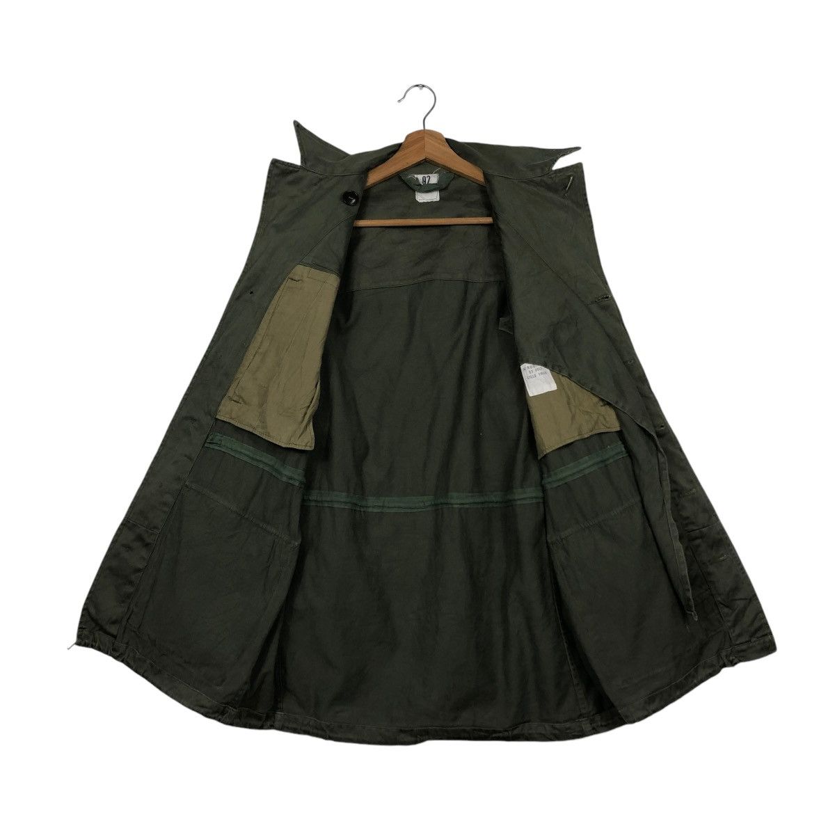 Vintage 🔥VINTAGE CHORE MILITARY JACKET C 92 H. ROQUETTE US NAVY Size US M / EU 48-50 / 2 - 15 Thumbnail
