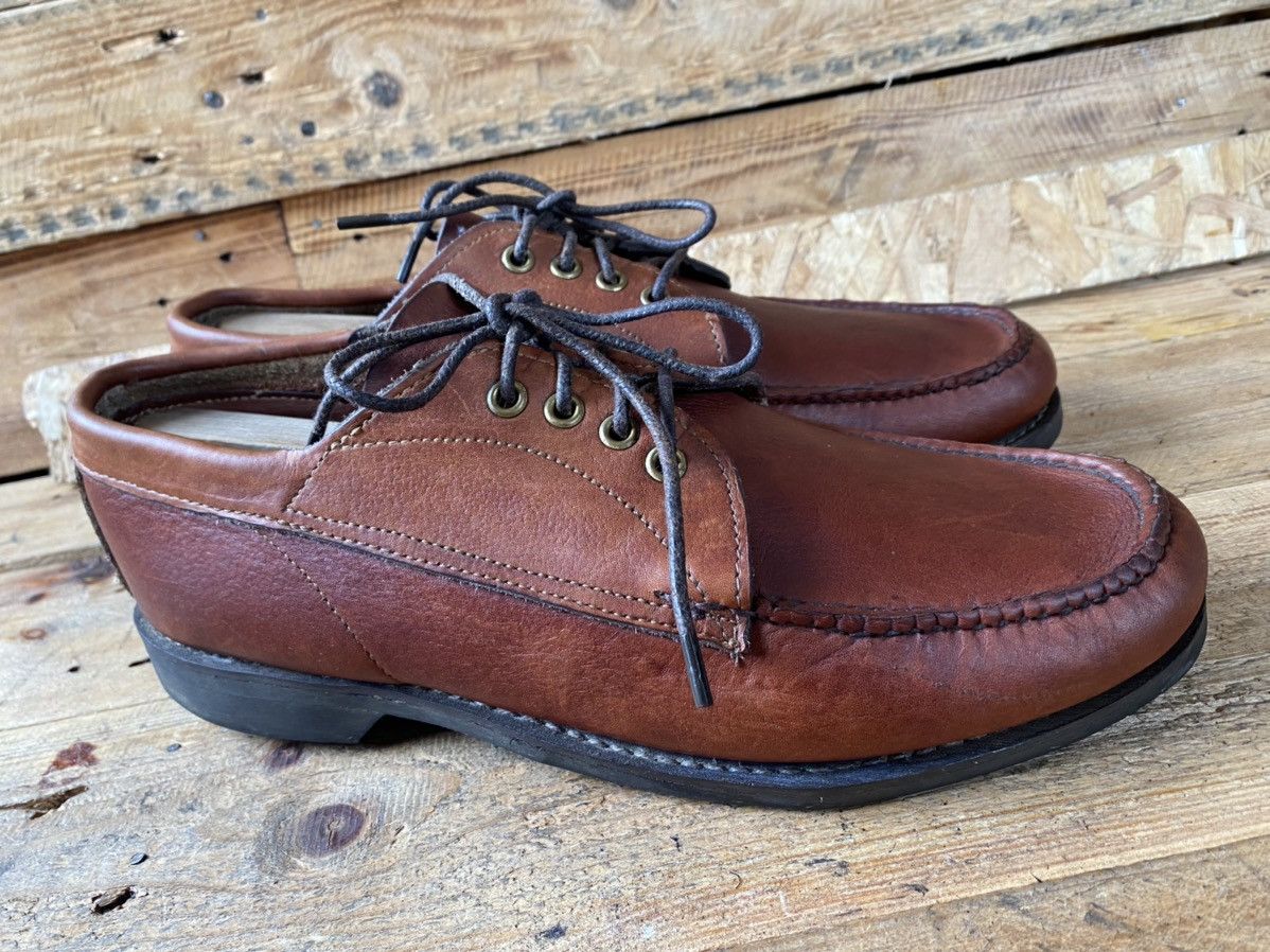 Orvis Orvis gokey brown, boat moccasin leather shoes sz 11.5EE Size US 11.5 / EU 44-45 - 8 Thumbnail