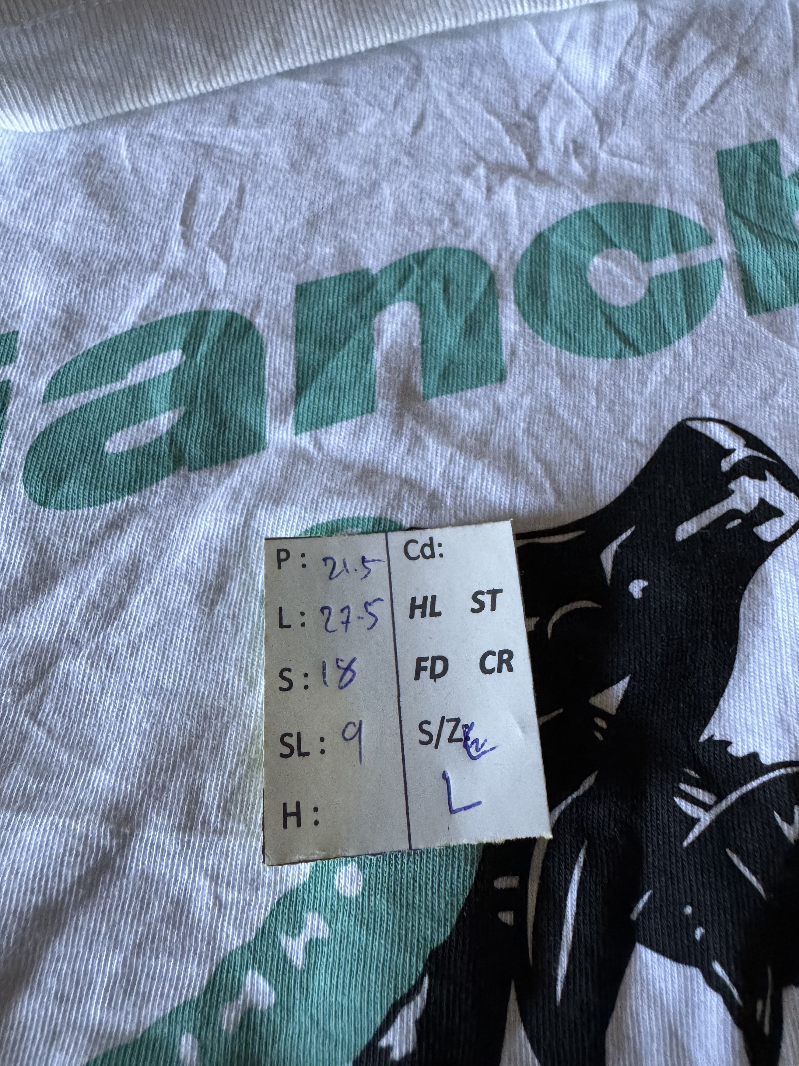 Bicycle VINTAGE BIANCHI BICYCLE RACING FIXIE TOUR DE FRANCE TEE Size US L / EU 52-54 / 3 - 15 Thumbnail