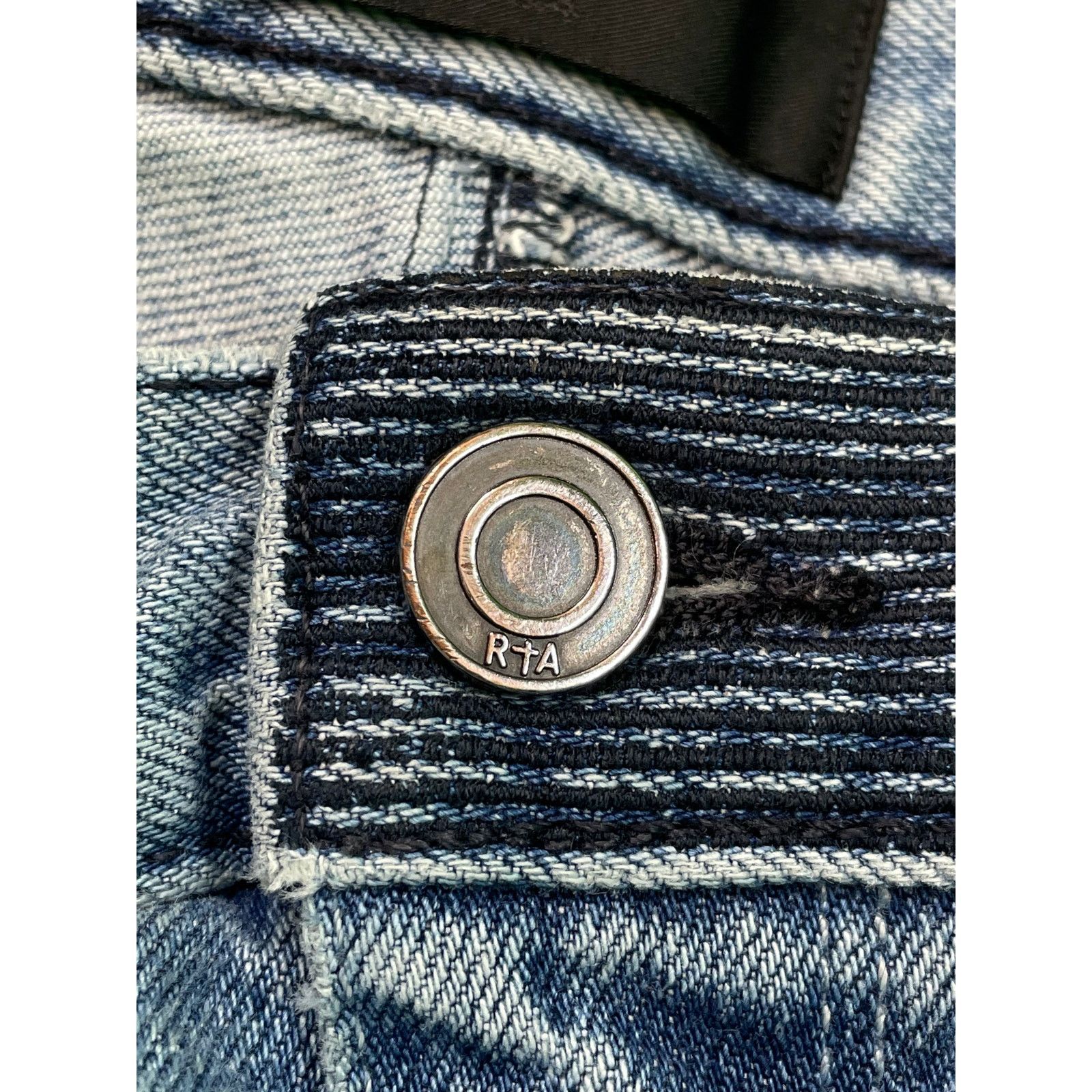 Rta RTA Light Wash Blue Jeans Size US 34 / EU 50 - 6 Thumbnail