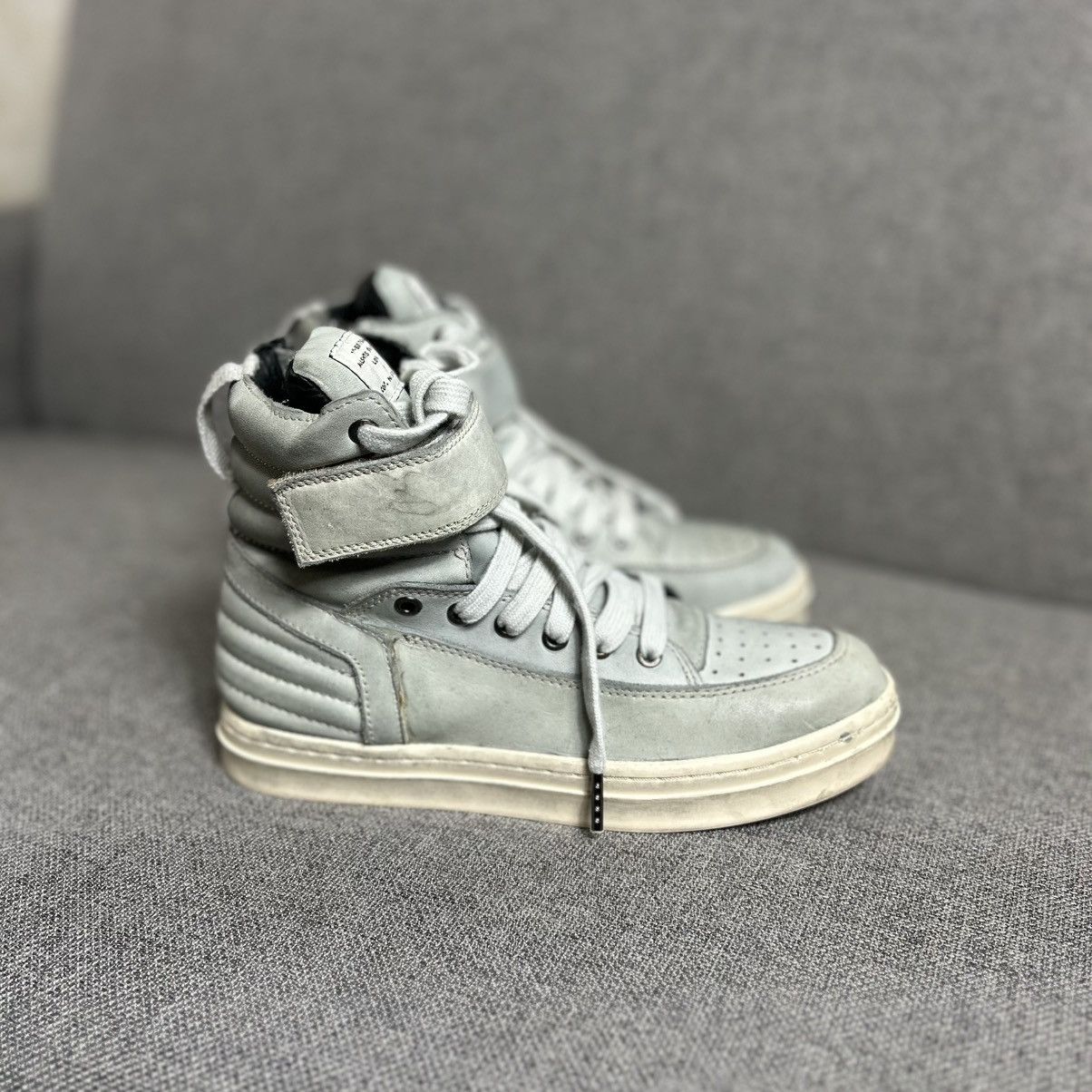 Allsaints Allsaints Rick Owens Geobasket Style Hi Top Sneakers Size US 8 / IT 38 - 1 Thumbnail