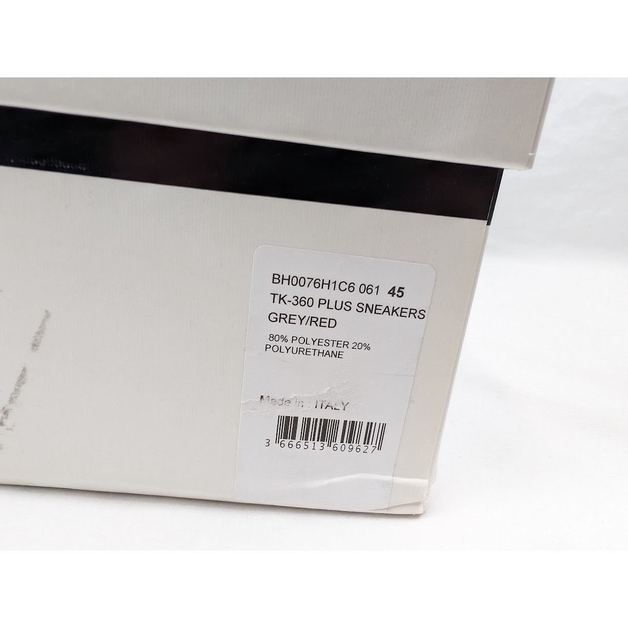 Givenchy o1rshd1 TK-360 Plus Sneakers in Grey/Red Size US 12 / EU 45 - 23 Thumbnail