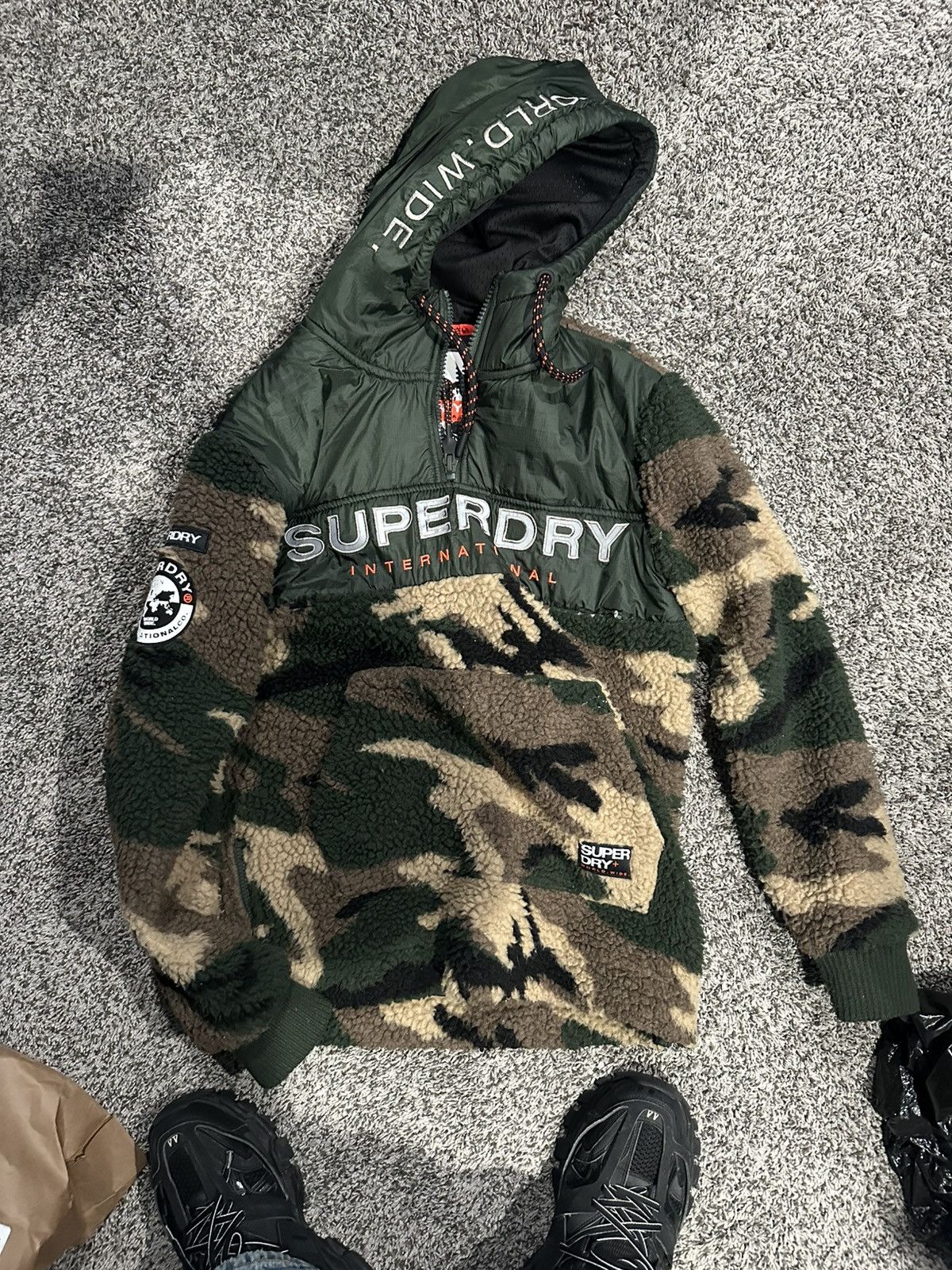Superdry Super dry heavy sweatshirt/light jacket Size US M / EU 48-50 / 2 - 1 Thumbnail