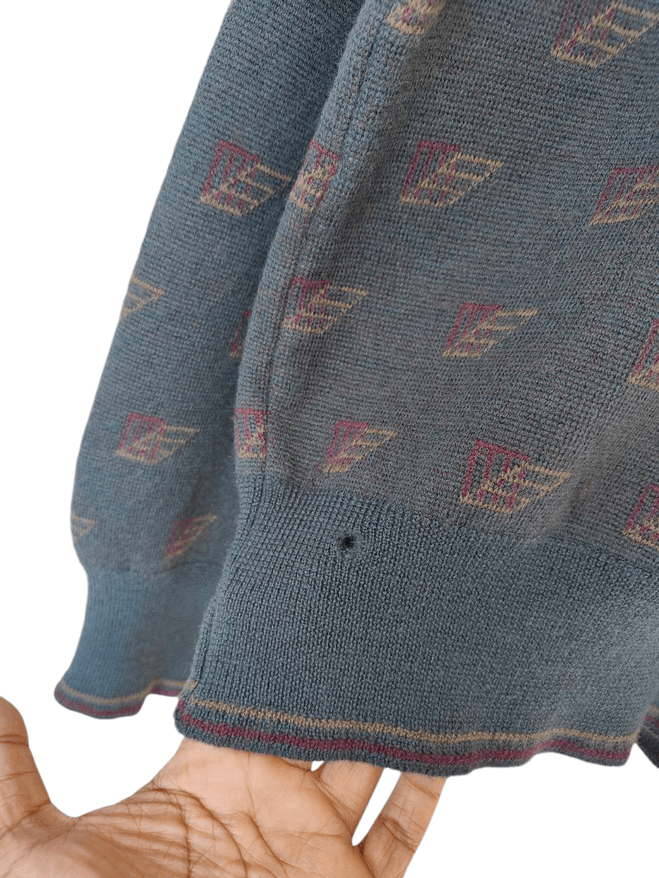 Christian Dior Monsieur Vtg Christian Dior Wool Sweater Size L / US 10 / IT 46 - 8 Thumbnail
