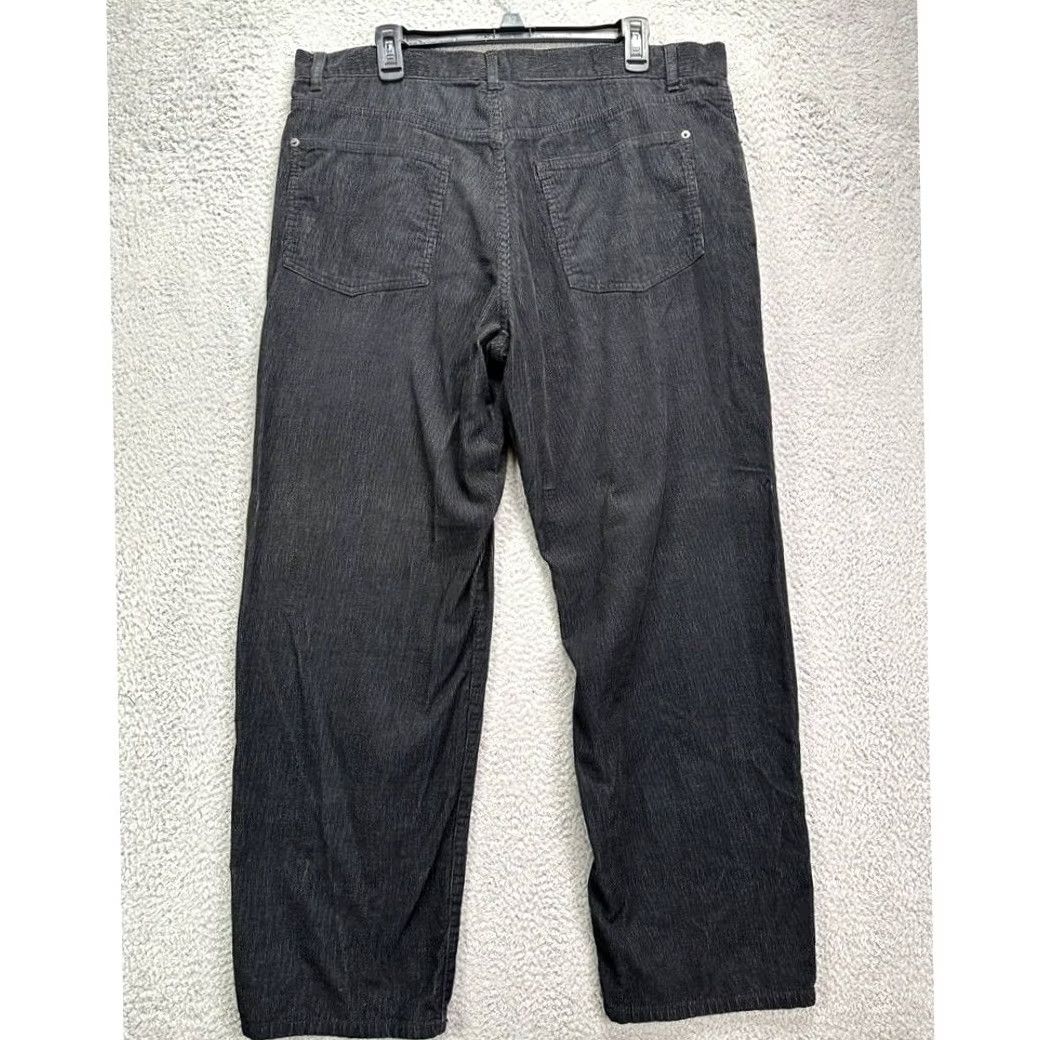 Calvin Klein Calvin Klein Pants Men 38 Black Corduroy Straight Leg Flat Front 5 Pocket Casual Regular Inseam 31 Vintage No Mens Size US 38 / EU 54 - 2 Thumbnail