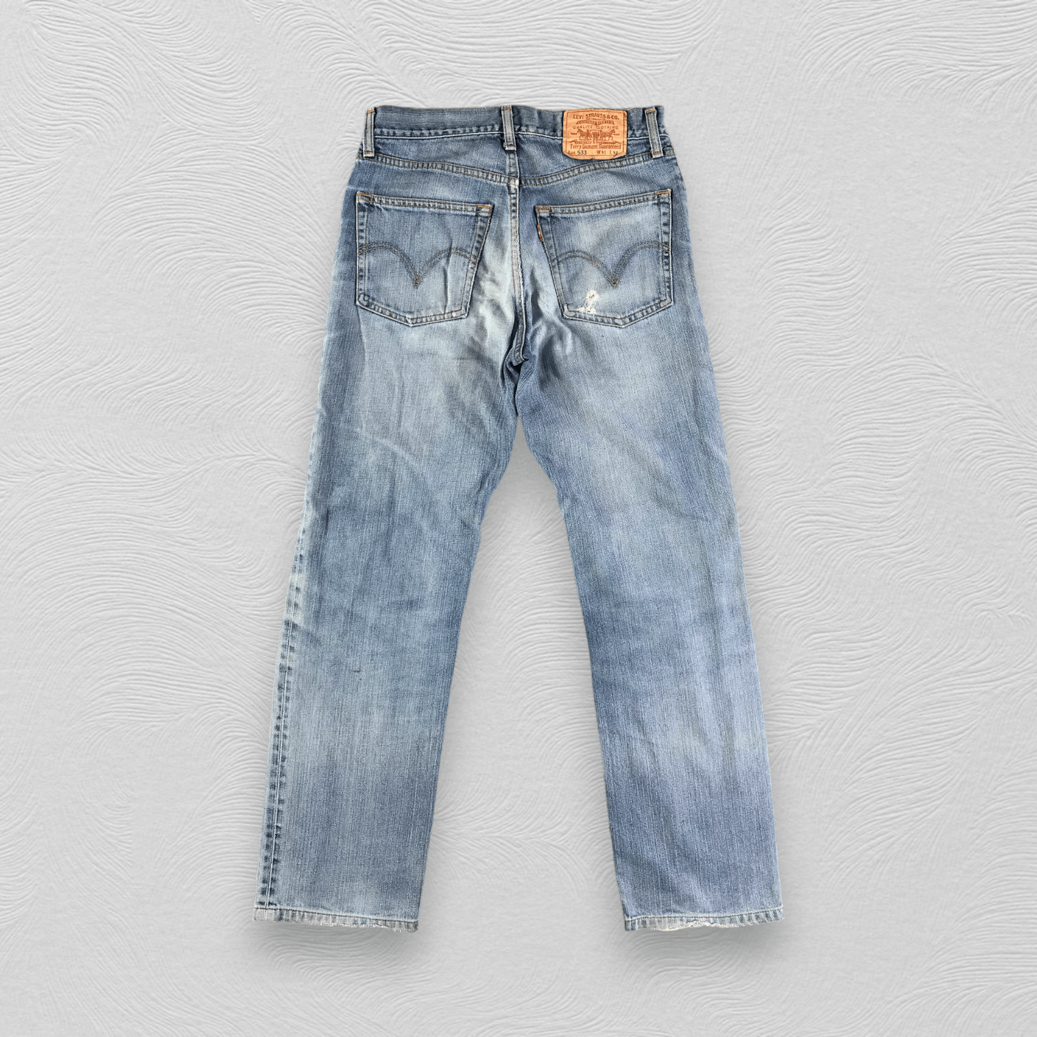 Levi's Vintage Levis Jeans 533 Distress Denim KJ2700 Size US 31 - 2 Thumbnail