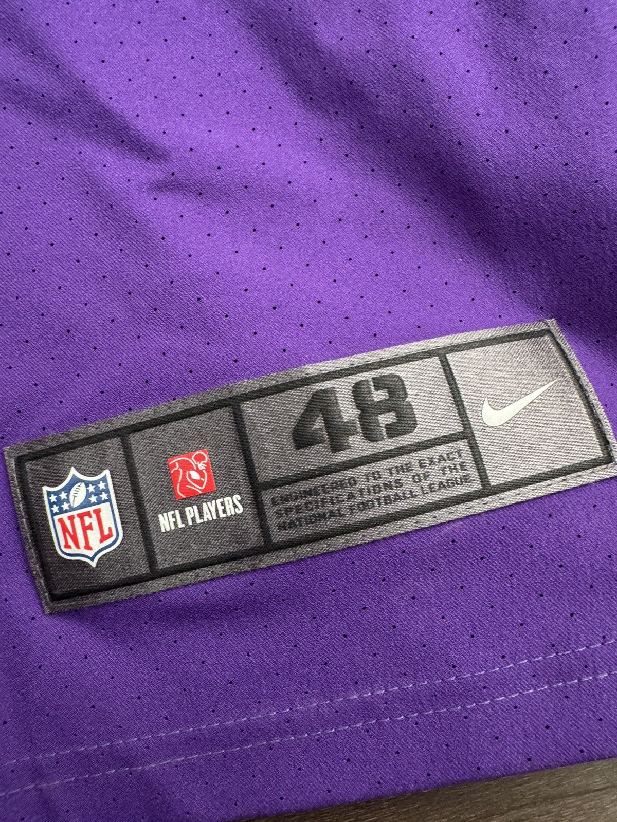 Nike Signed MN Vikings Kirk Cousins #8 NFL Elite Jersey *NO COA Size US XL / EU 56 / 4 - 5 Thumbnail