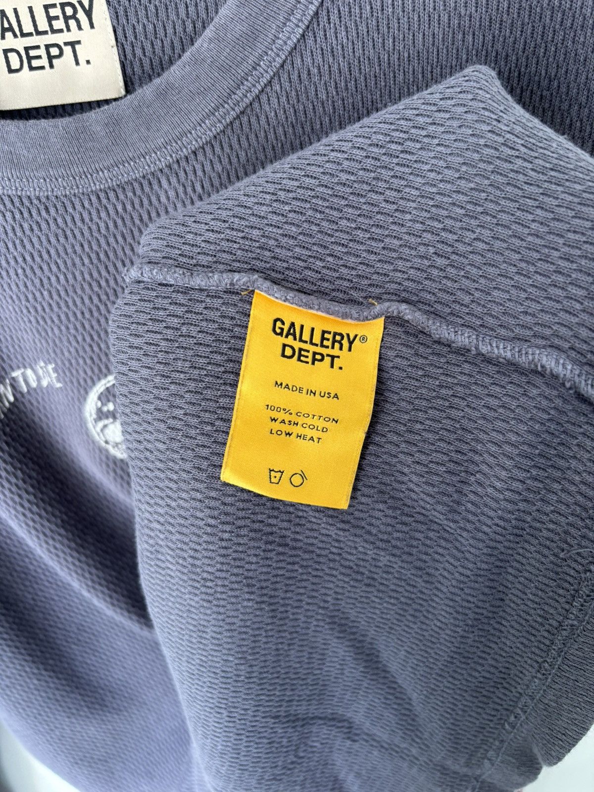 Gallery Dept. Gallery Dept. Born To Die Thermal Longsleeve Size US XL / EU 56 / 4 - 4 Thumbnail
