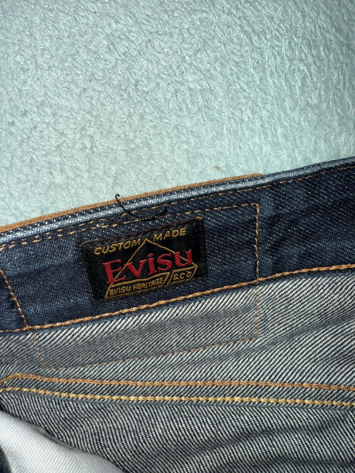 Evisu Rare Evisu Navy Selvedge Denim Jeans Multipocket Japanese Size US 34 / EU 50 - 17 Thumbnail