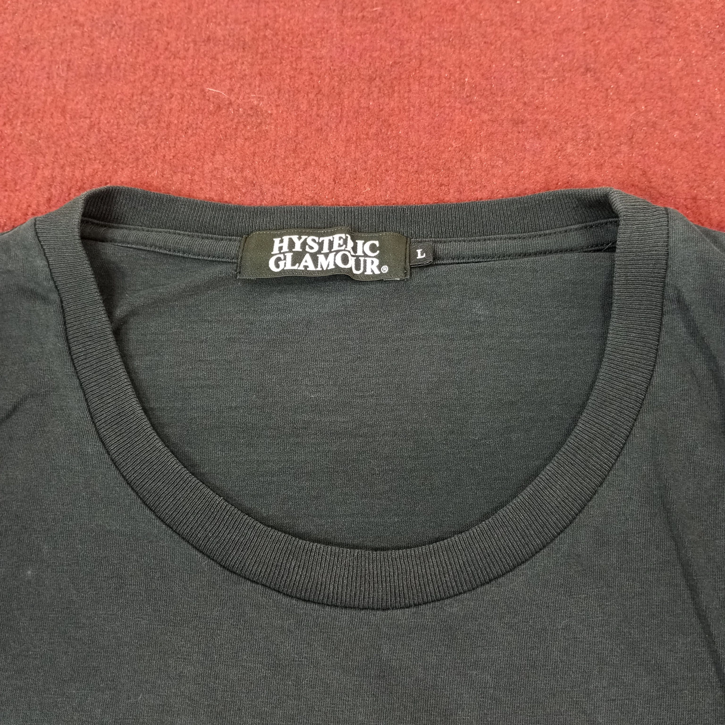 Hysteric Glamour × Japanese Brand × Vintage Hysteric Glamour Japanese Brand Tshirt Size US M / EU 48-50 / 2 - 8 Thumbnail