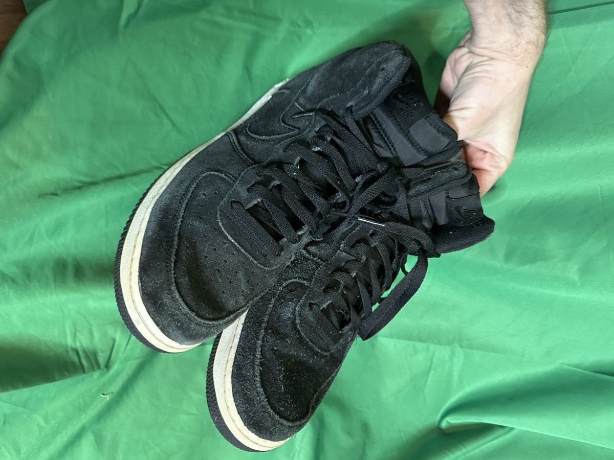 Air Force 1 ‘07 Triple Black suede sneakers
