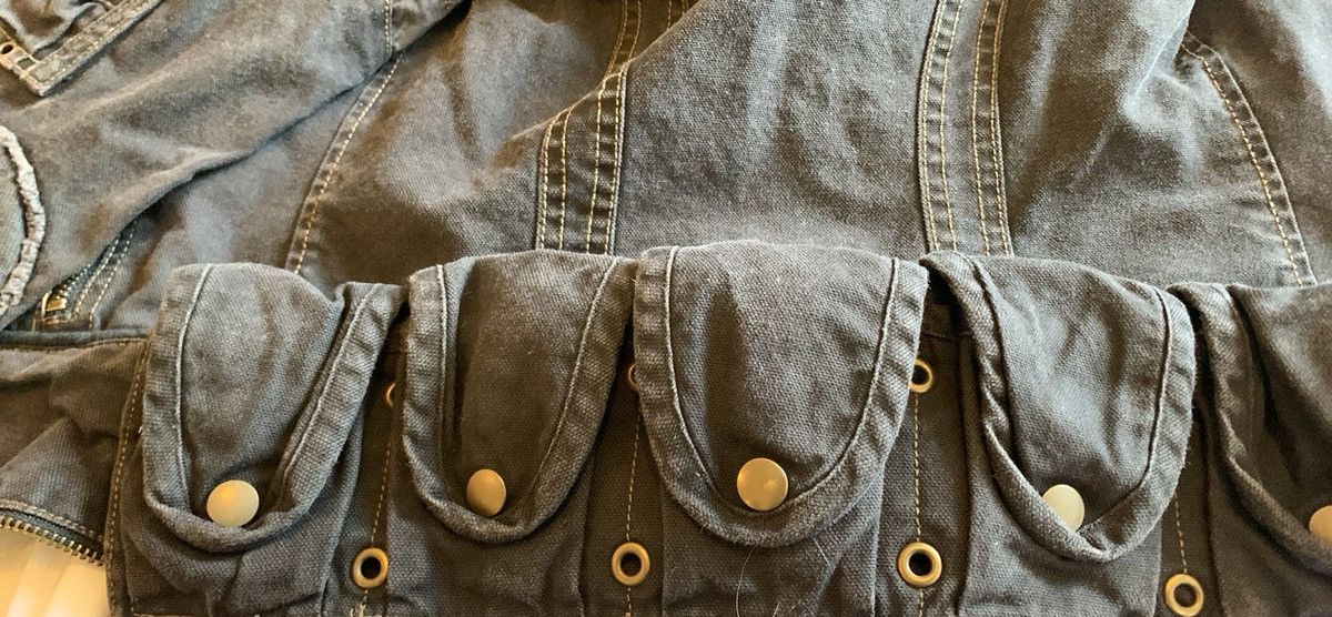 Le Grande Bleu (L.G.B.) Le Grand Bleu (L.G.B) Denim Parachute Jacket Size XS / US 0-2 / IT 36-38 - 4 Thumbnail