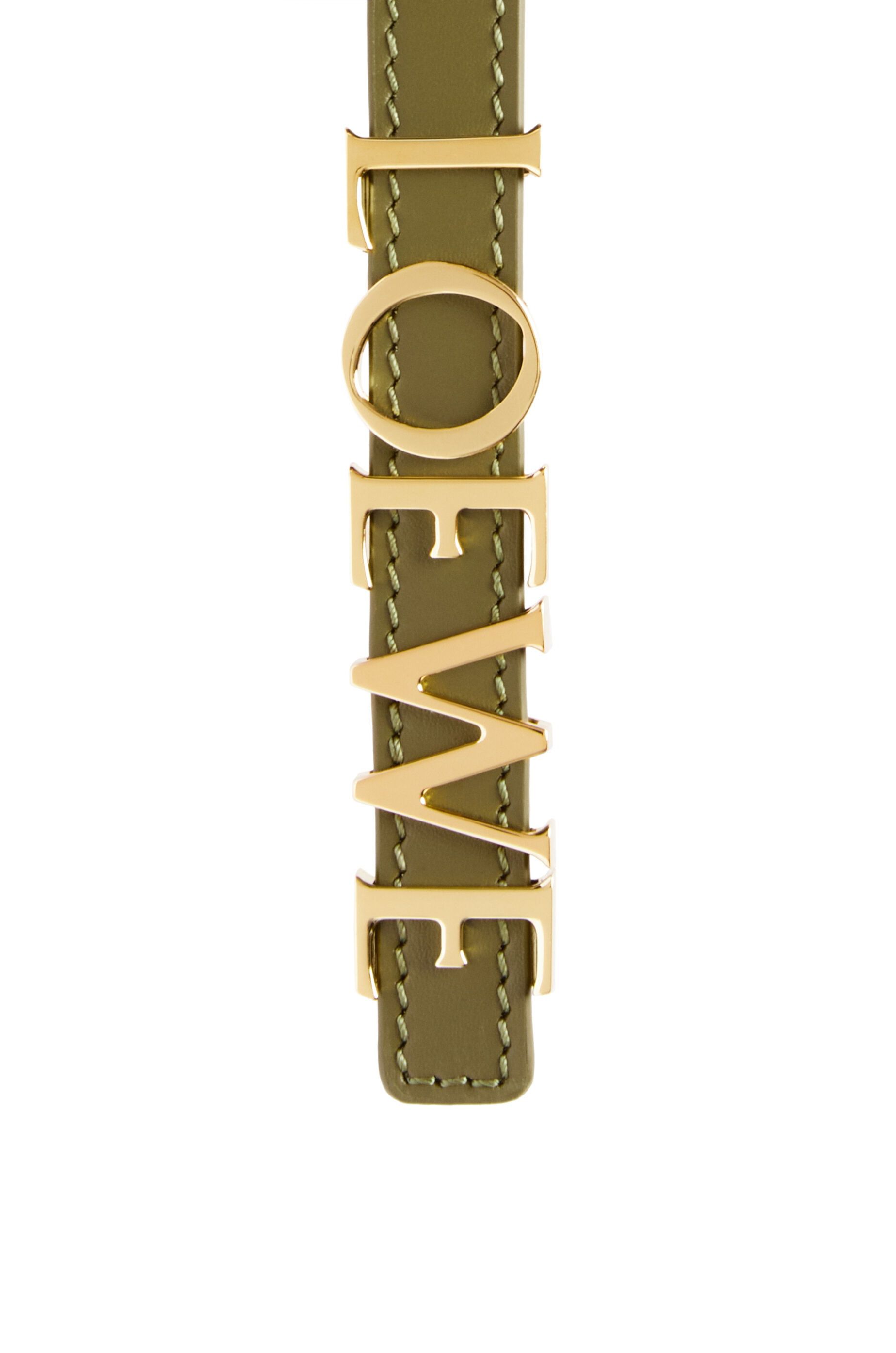 Loewe o1in1g0426 Size: 1.5 CM / Belt in Olive/Gold Size ONE SIZE - 2 Thumbnail