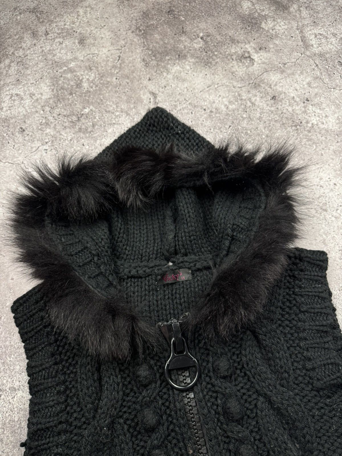 If Six Was Nine AVANT GARDE Big Zipper Fur opium vest IfSixWasNine LGB style Size S / US 4 / IT 40 - 3 Thumbnail