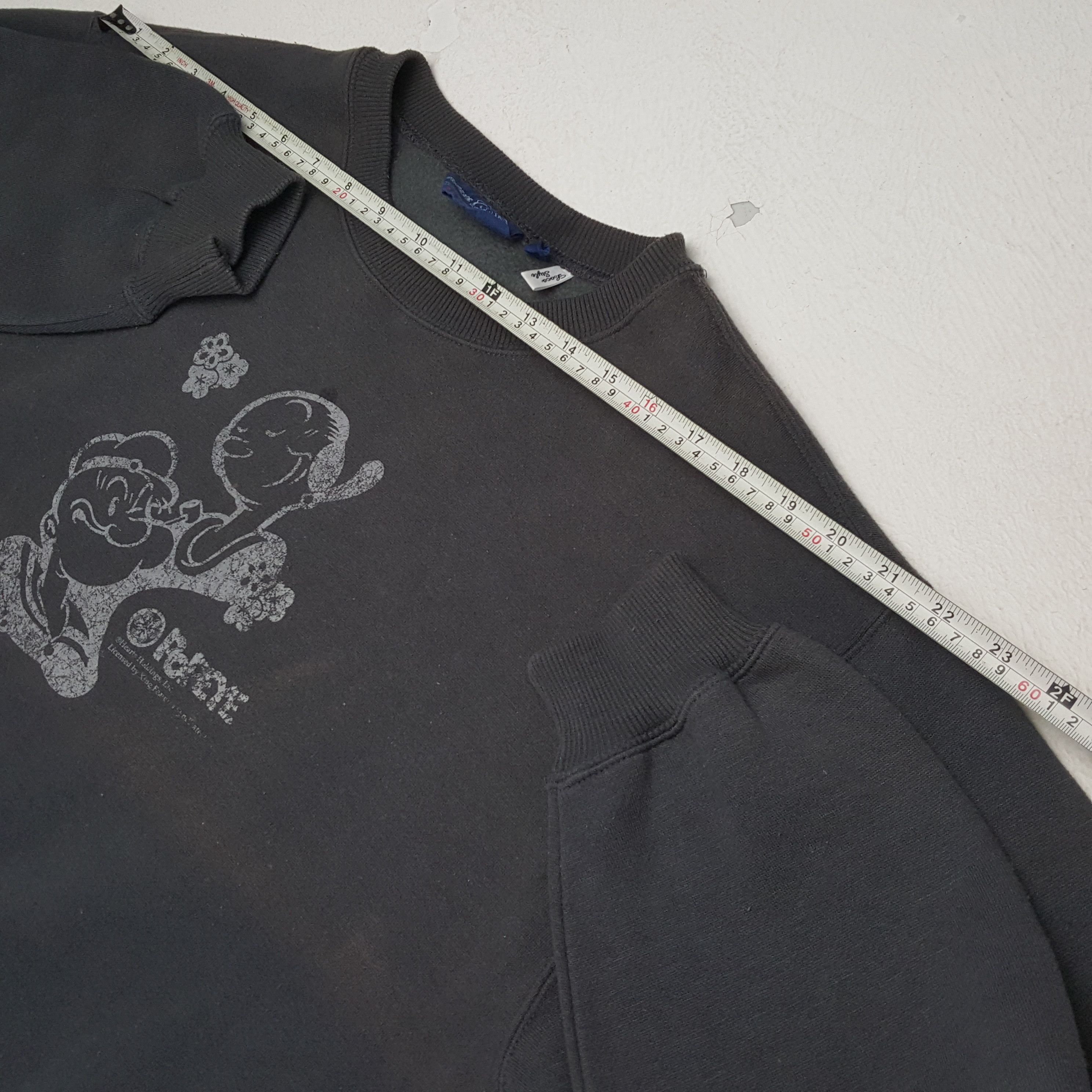 Cartoon Network × Vintage Vintage POPEYE American Cartoon Characters Sweatshirts Size US L / EU 52-54 / 3 - 4 Thumbnail