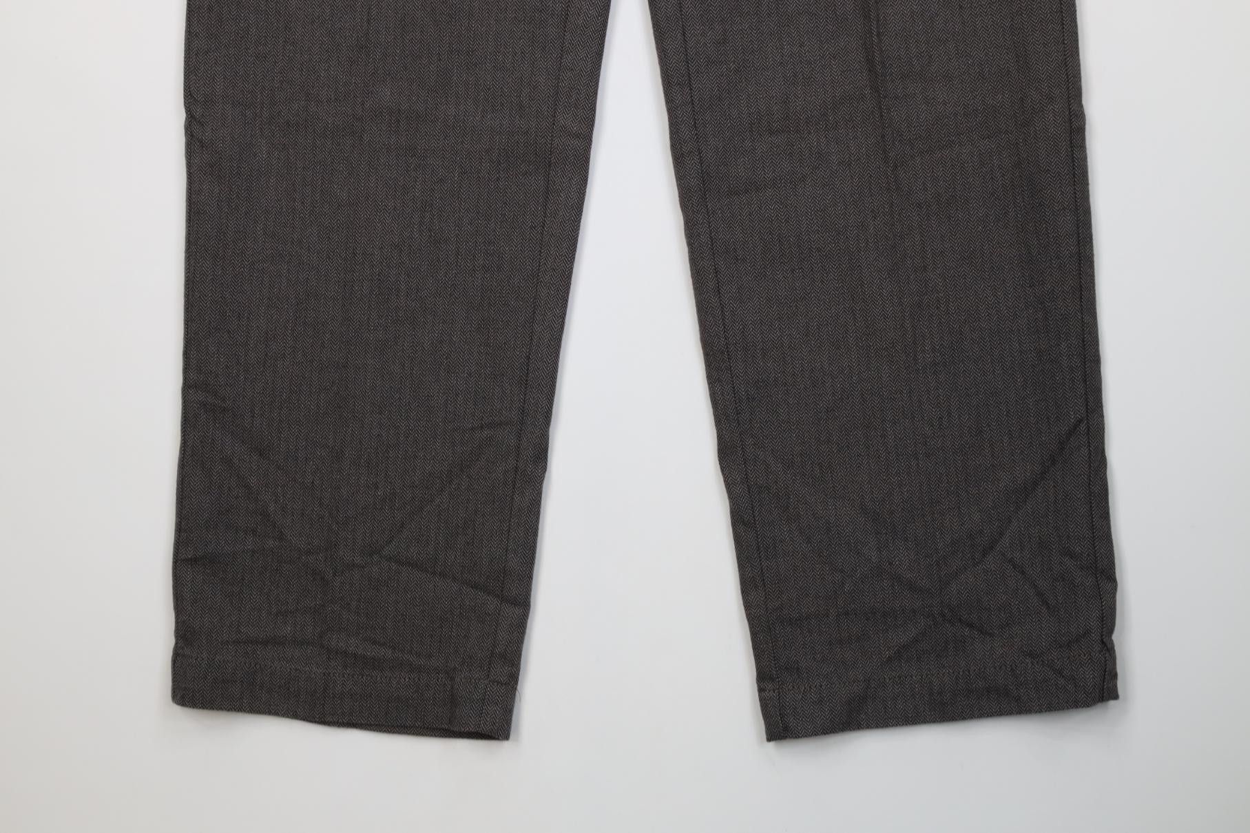 Polo Ralph Lauren Vintage 90s Ralph Lauren Herringbone Wide Leg Chino Pants Size US 32 / EU 48 - 4 Thumbnail