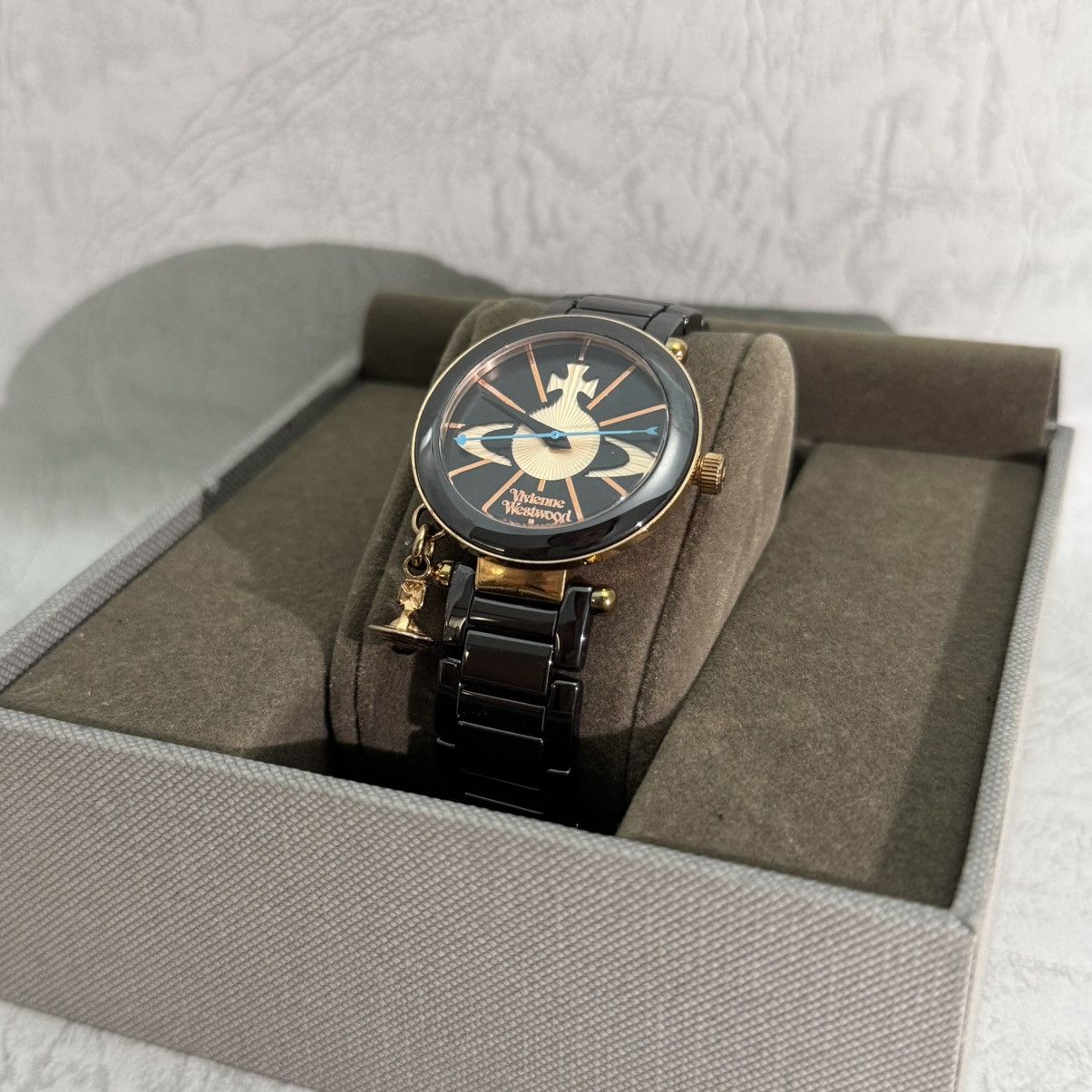 Vivienne Westwood New Beautiful Gold / Turquoise Time