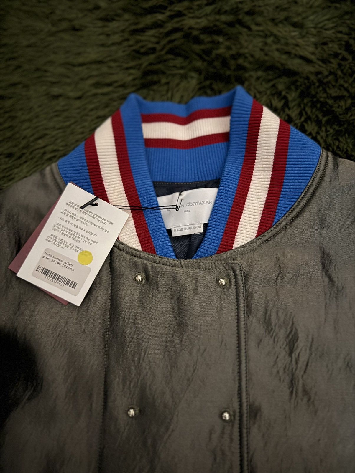 Vintage [36] Esteban Cortazar Satin Bomber Jacket Size US M / EU 48-50 / 2 - 4 Thumbnail