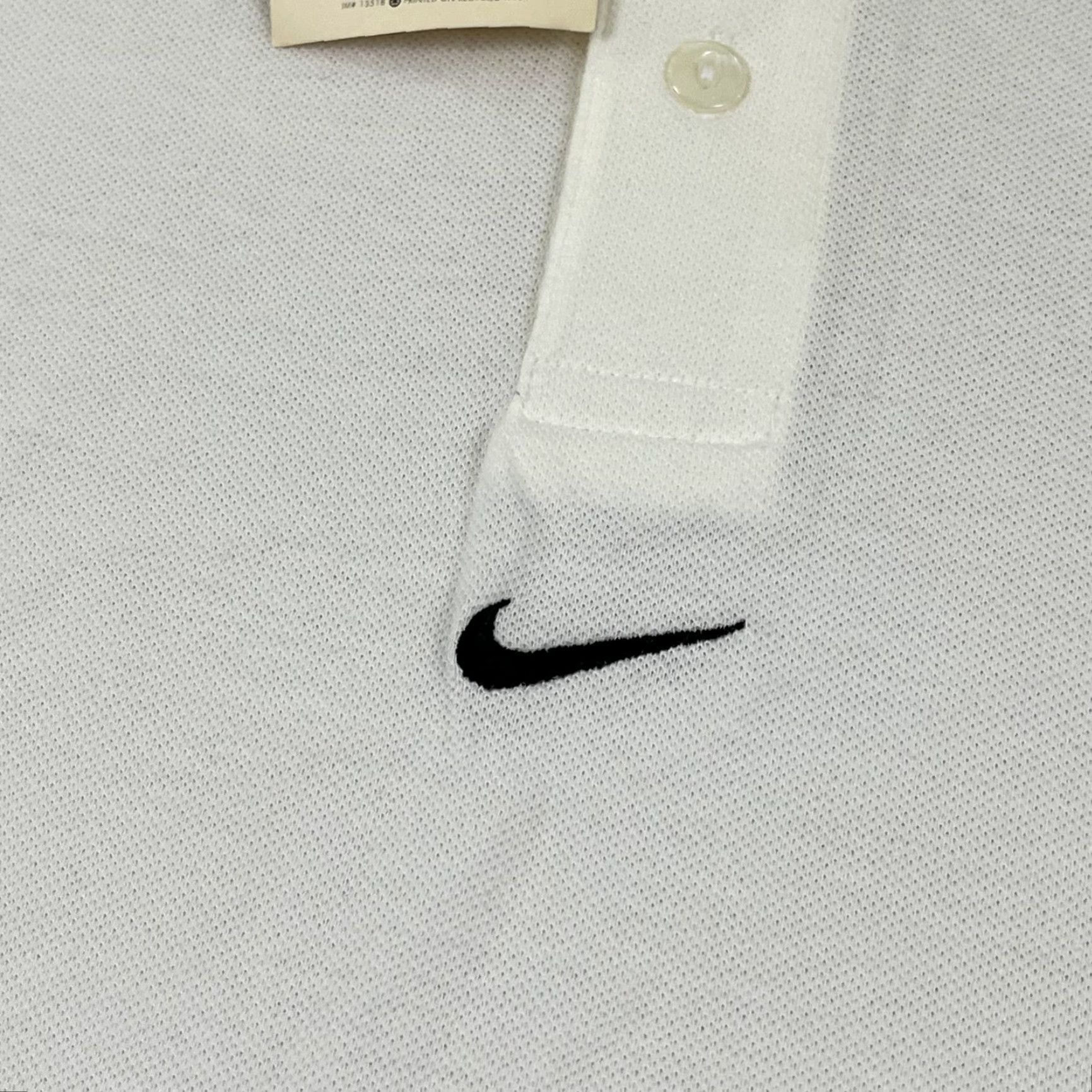 Nike VINTAGE Nike Polo Shirt Mens 2XL White Short Sleeve Casual Golf Tennis Retro Logo 90s Size US XXL / EU 58 / 5 - 2 Thumbnail