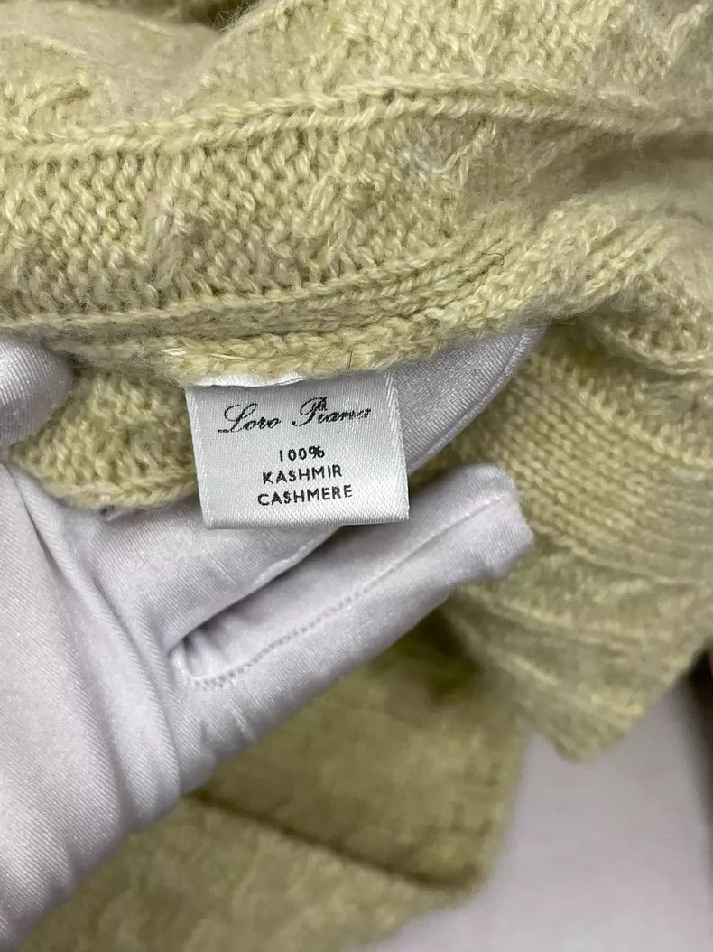 Other Loro Piana Cable Knit Cashmere Sweater- Size US L / EU 52-54 / 3 - 5 Thumbnail