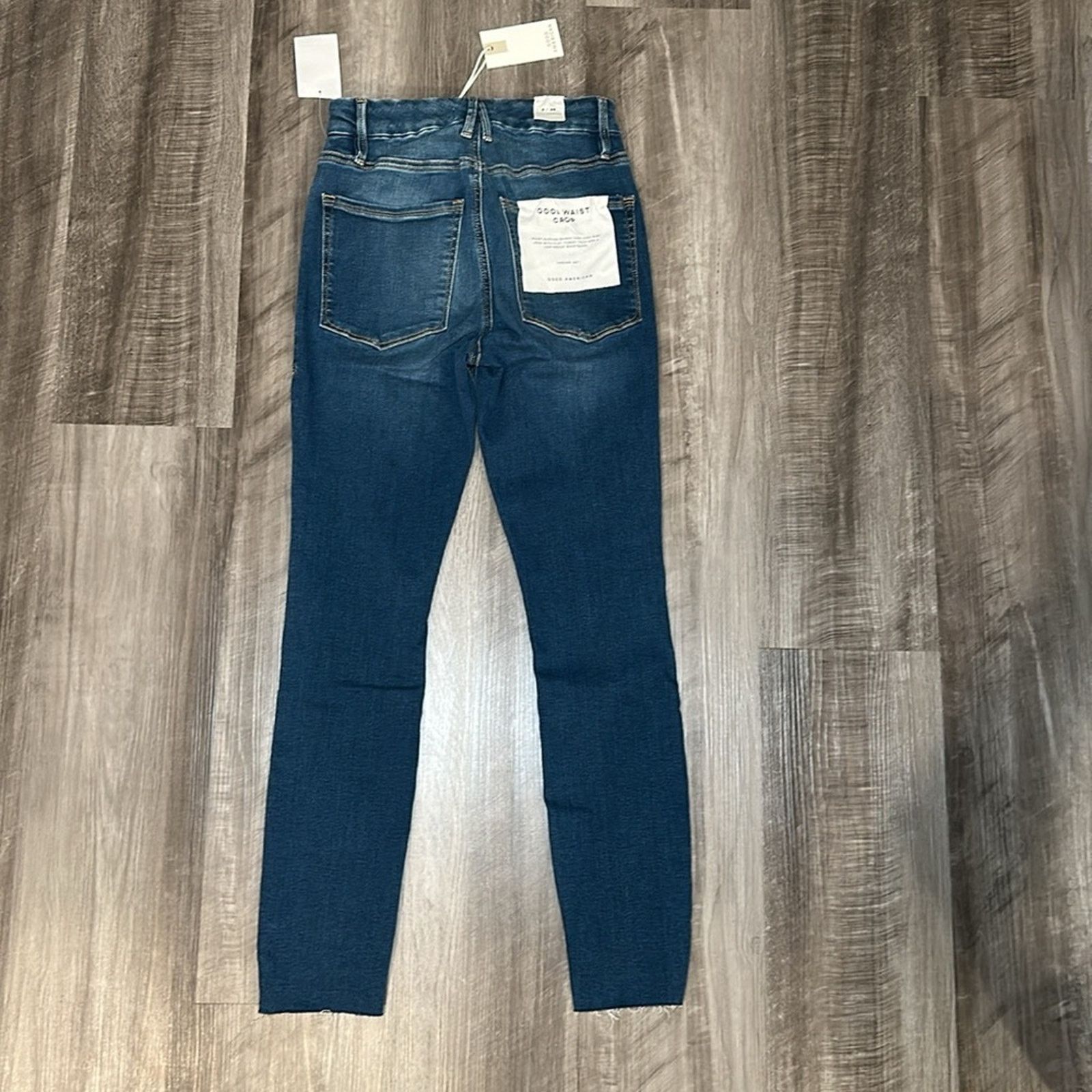 Good American Good American Good Waist Crop Skinny Jeans - 2/26 Size 26" / US 2 / IT 38 - 2 Thumbnail
