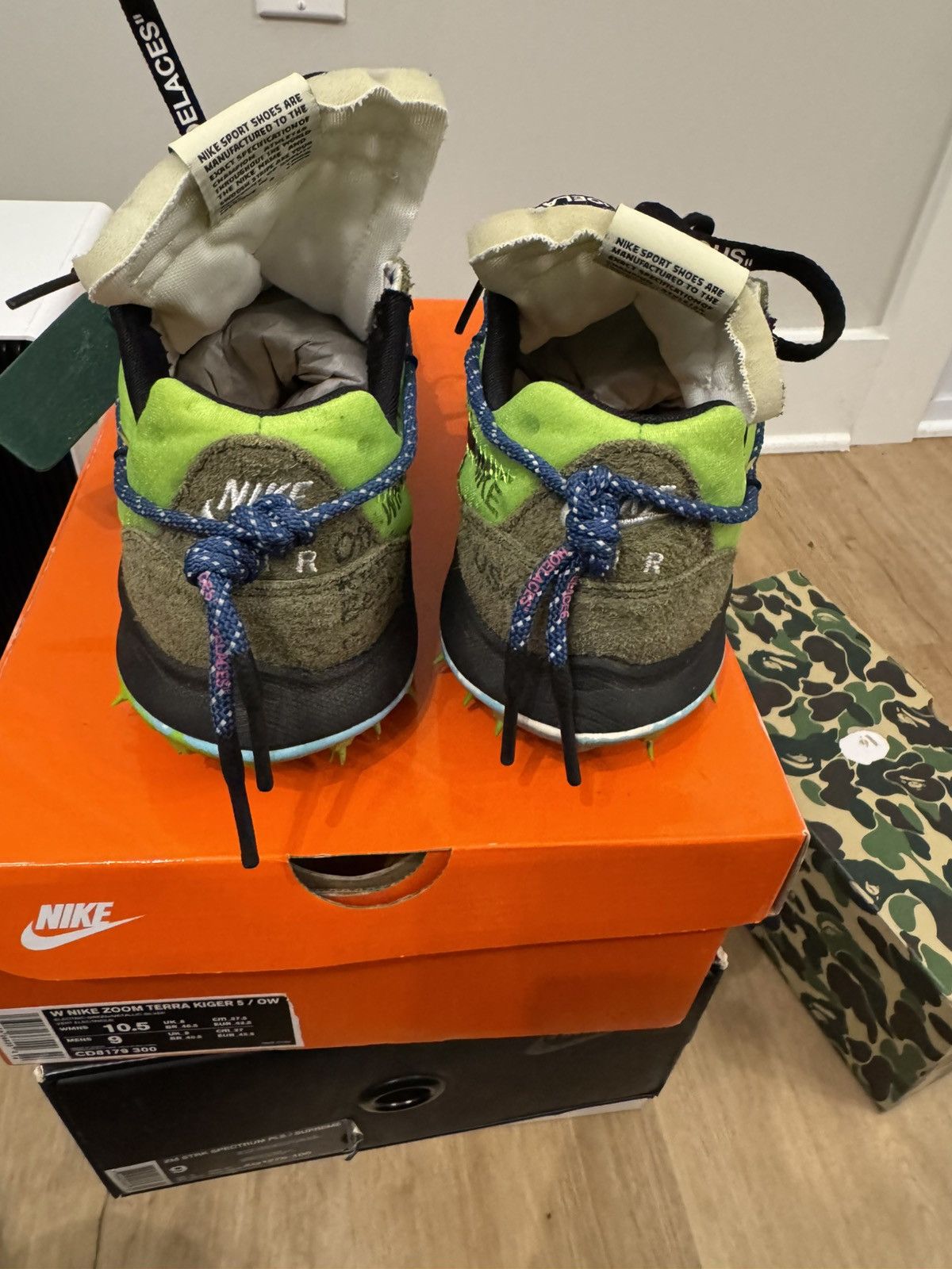 Nike × Off-White Nike Off-White x Air Zoom Terra Kiger 5 CD8179 Size 9 Size US 9 / EU 42 - 14 Thumbnail