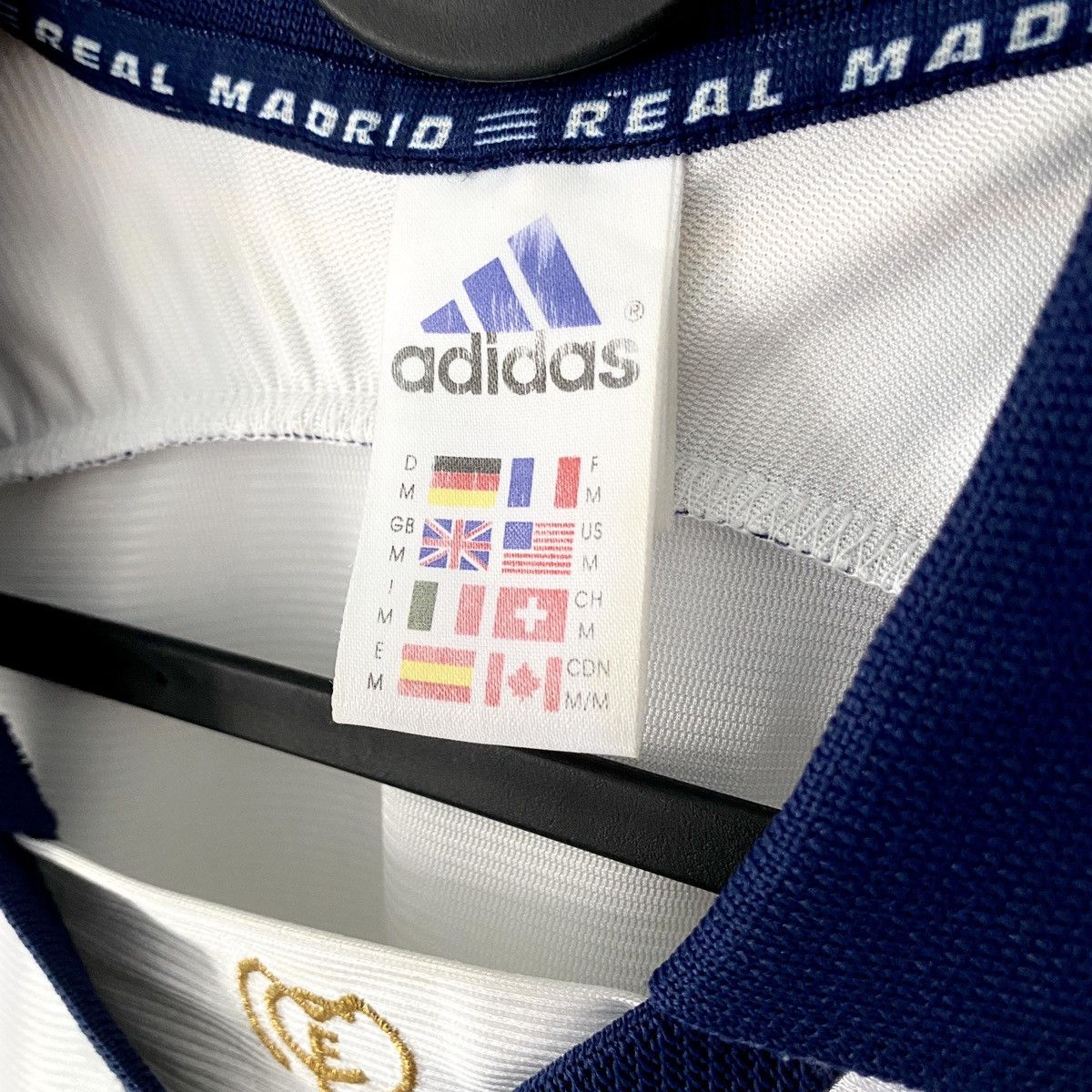 Adidas × Vintage 1998 2000 Real Madrid Vintage Adidas Home Kit Soccer Jersey Size US M / EU 48-50 / 2 - 6 Thumbnail