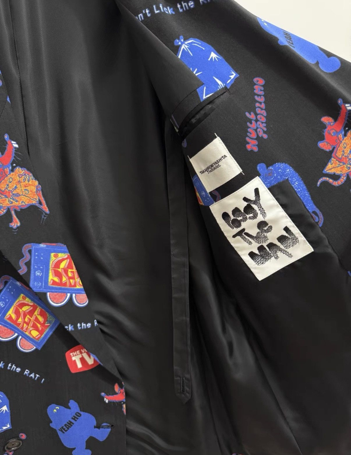 Takahiromiyashita The Soloist. TAKAHIROMIYASHITA THE SOLOIST takahiro miyashita suit jacket Size 38R - 6 Thumbnail