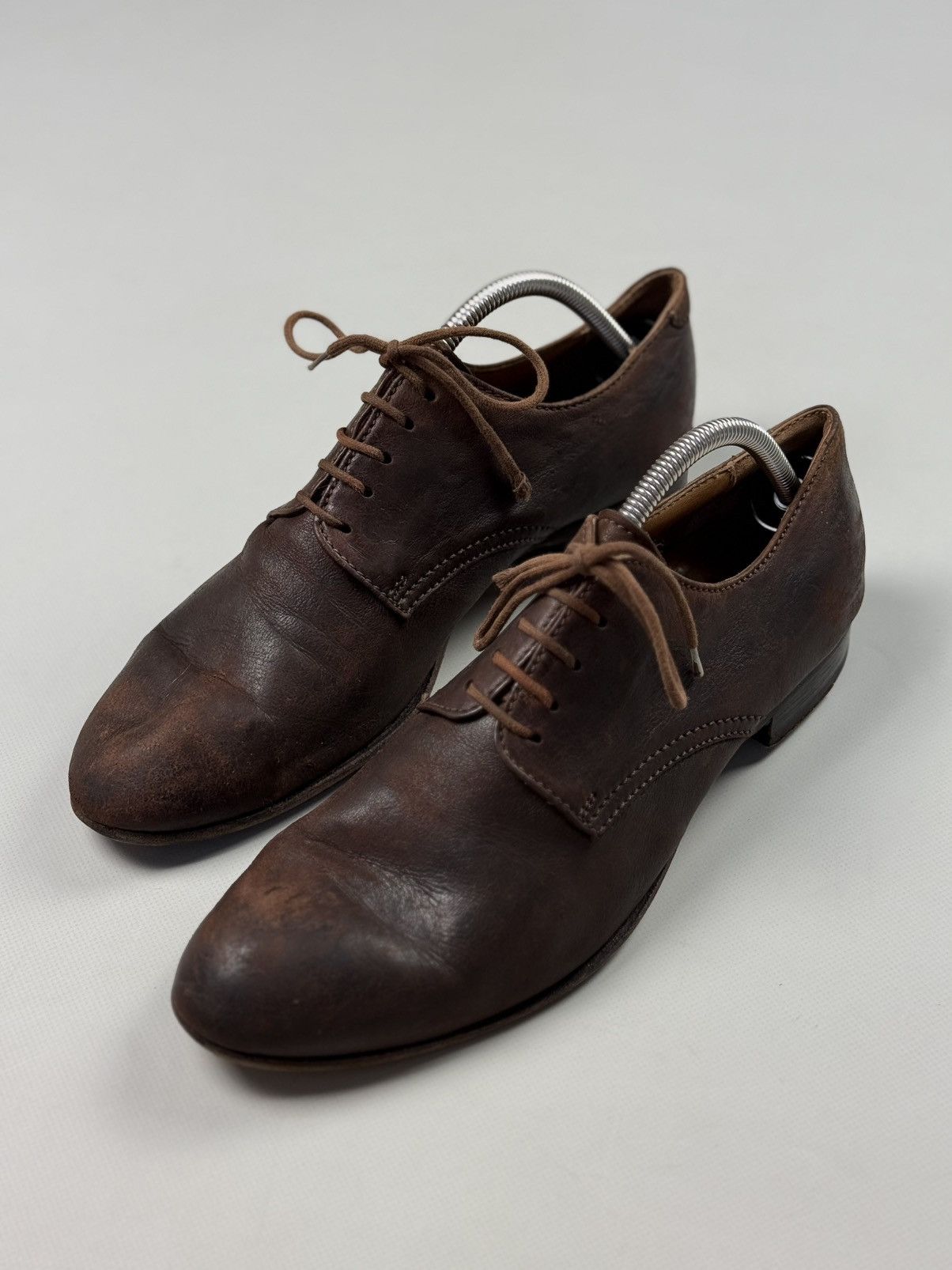 MoMA Moma Men’s Avant-Garde Lace Up Leather Formal Oxford Shoes Size US 8 / EU 41 - 12 Thumbnail
