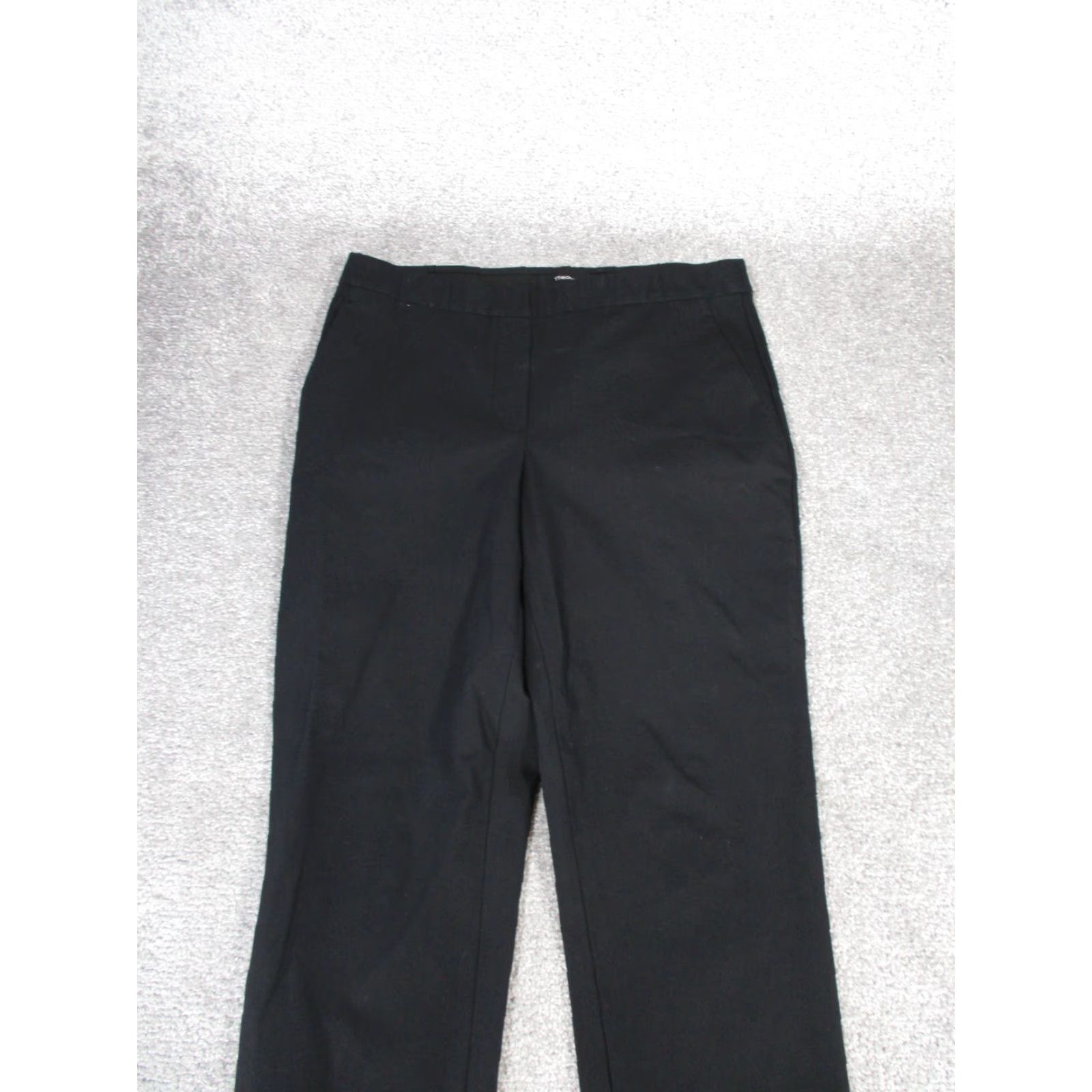 Theory Theory Pants Womens 4 Black Slim Pull On Denim Twill Skinny Ankle Womens 90s? (no) Size 27" / US 4 / IT 40 - 4 Thumbnail
