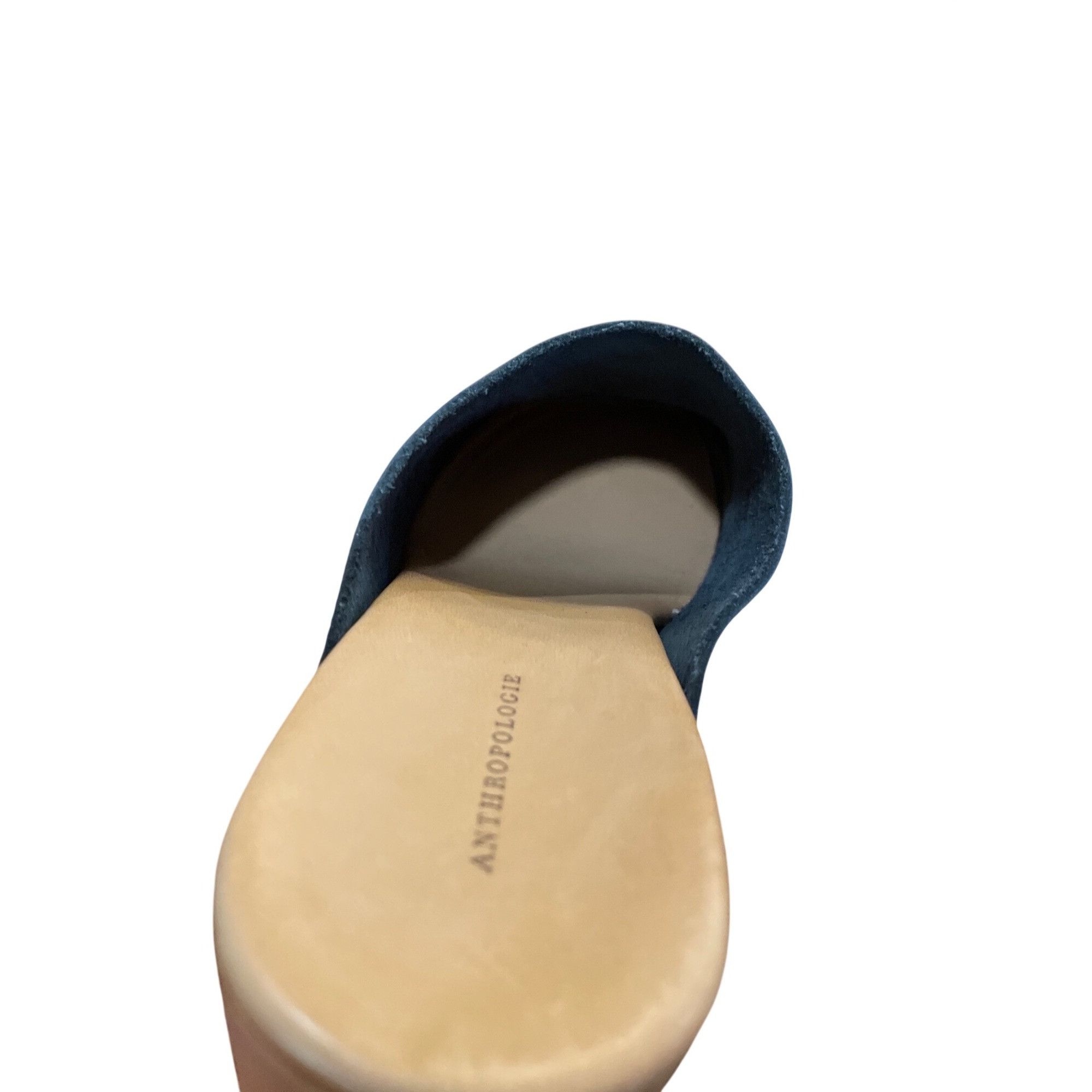 Anthropologie Anthropologie wms black leather 3.5" block heeled clogs shoe Size US 9.5 / IT 39.5 - 7 Thumbnail